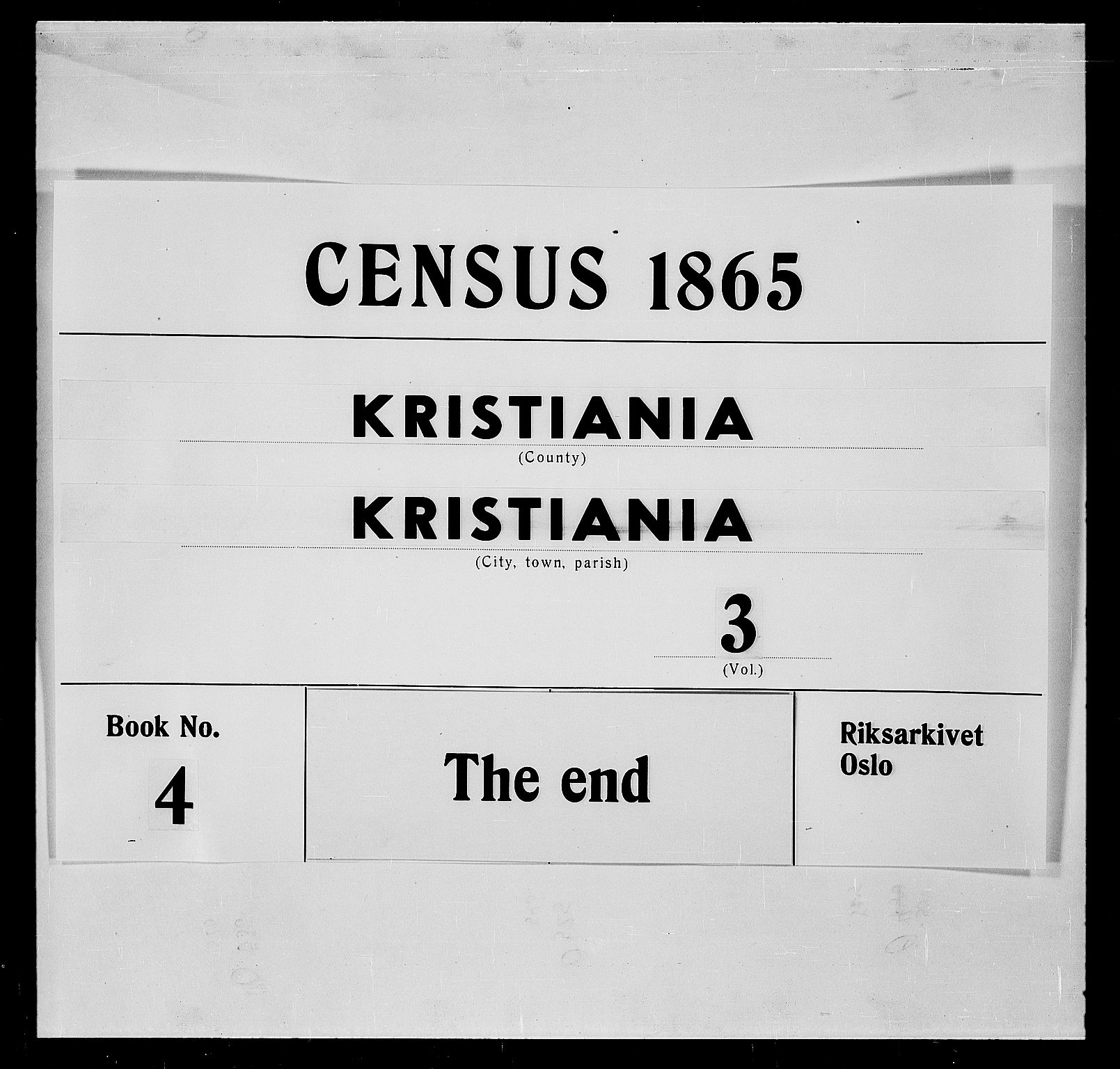 RA, Folketelling 1865 for 0301 Kristiania kjøpstad, 1865, s. 1644