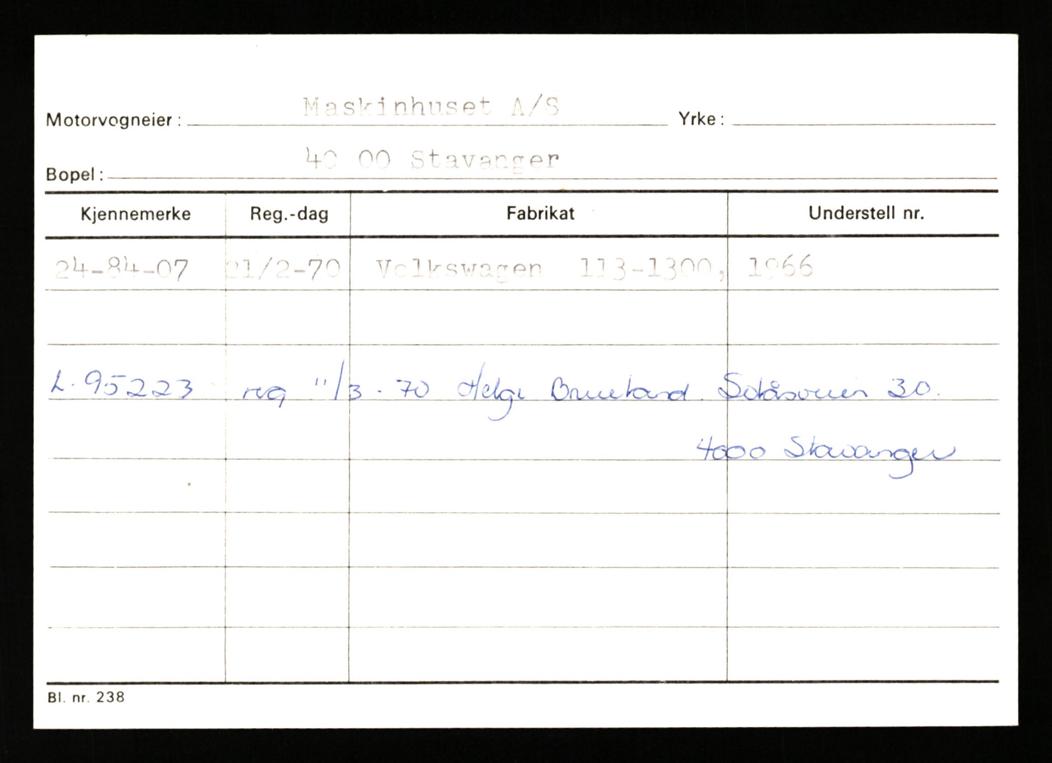 Stavanger trafikkstasjon, AV/SAST-A-101942/0/G/L0011: Registreringsnummer: 240000 - 363477, 1930-1971, s. 343