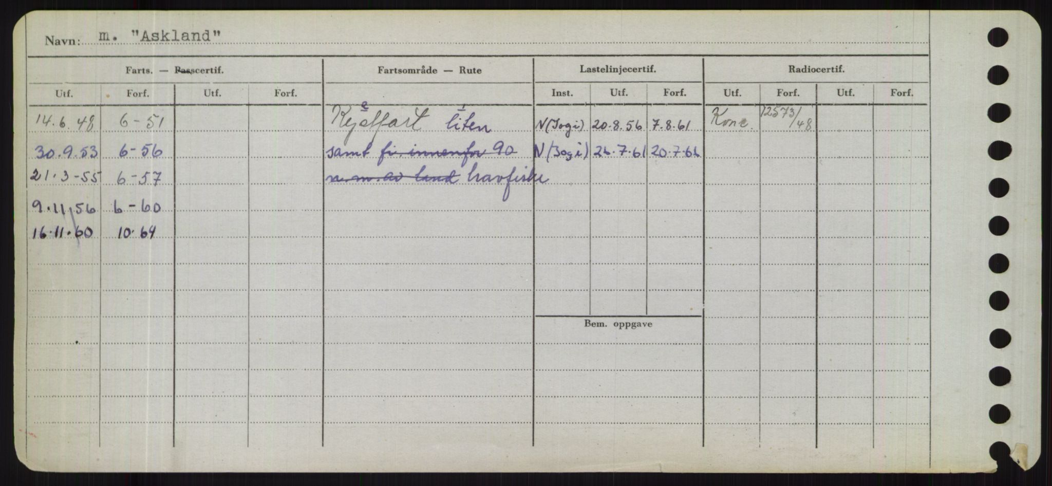 Sjøfartsdirektoratet med forløpere, Skipsmålingen, RA/S-1627/H/Hd/L0002: Fartøy, Apa-Axe, s. 276