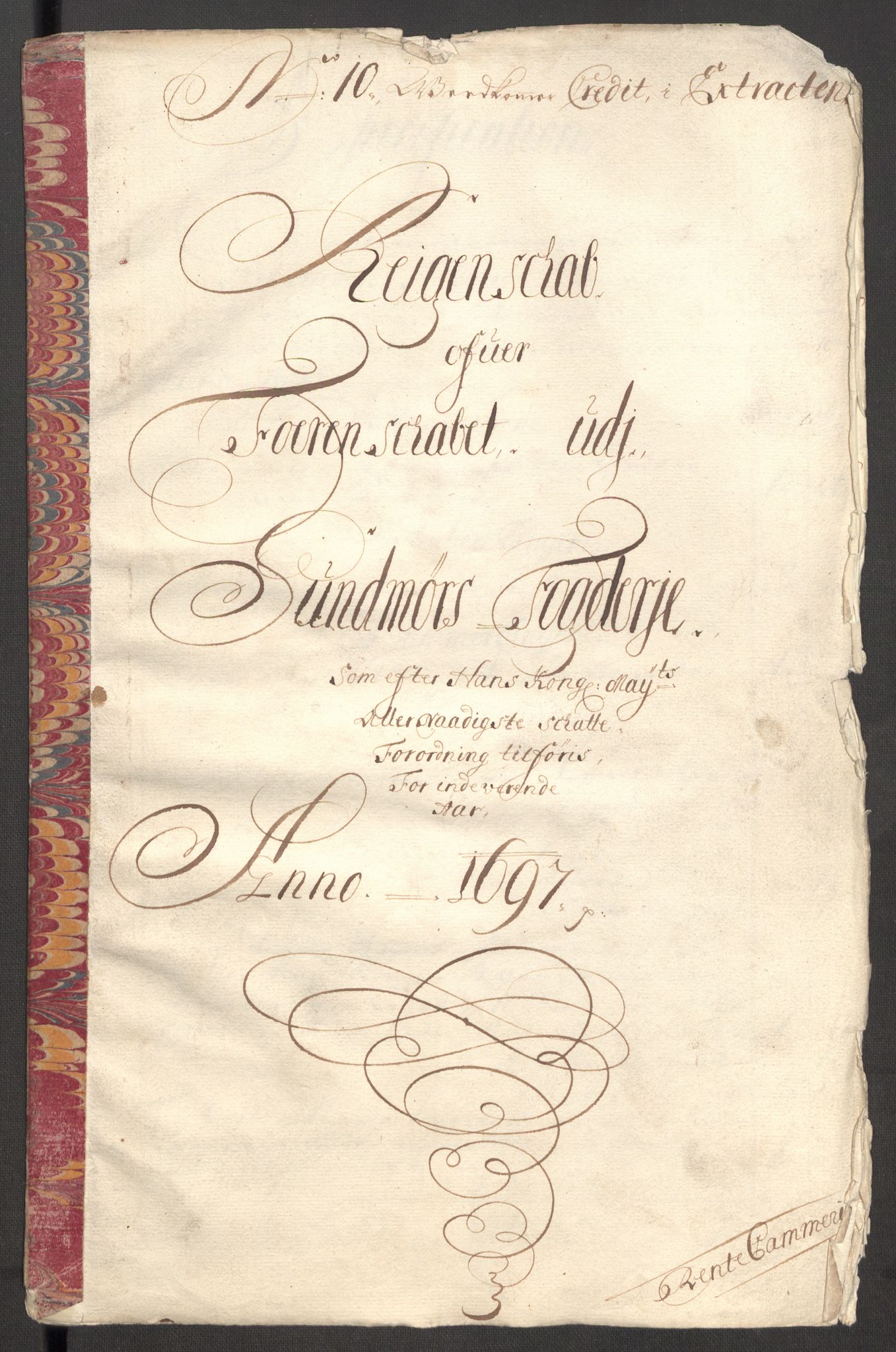 Rentekammeret inntil 1814, Reviderte regnskaper, Fogderegnskap, RA/EA-4092/R54/L3556: Fogderegnskap Sunnmøre, 1696-1698, s. 278