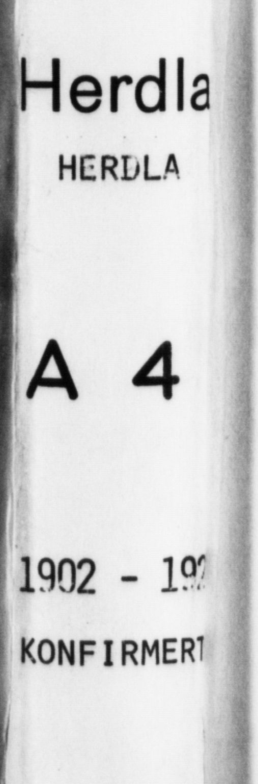 Herdla Sokneprestembete, AV/SAB-A-75701/H/Hab: Klokkerbok nr. A 4, 1902-1923