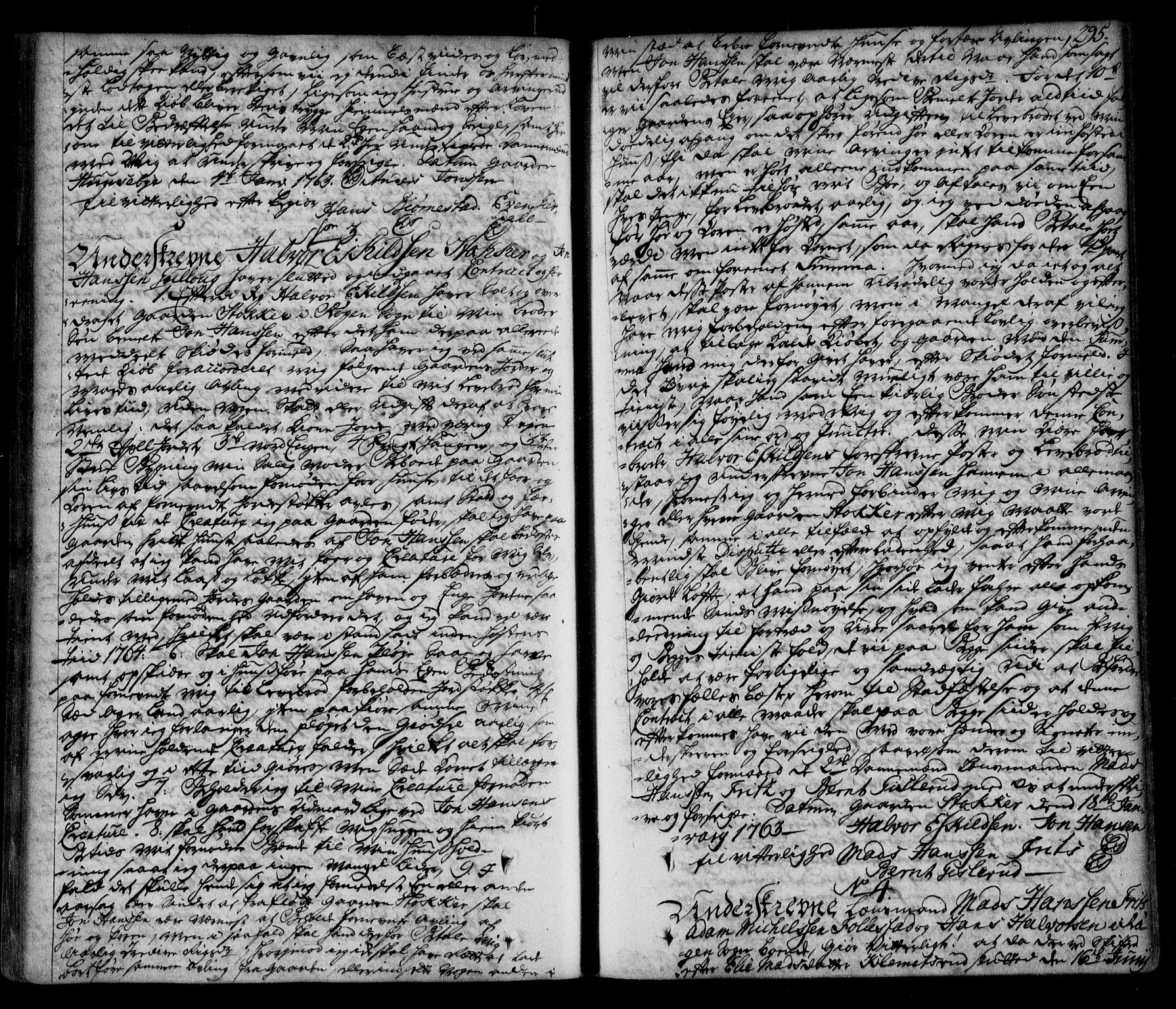 Lier, Røyken og Hurum sorenskriveri, AV/SAKO-A-89/G/Ga/Gaa/L0003: Pantebok nr. III, 1756-1771, s. 295