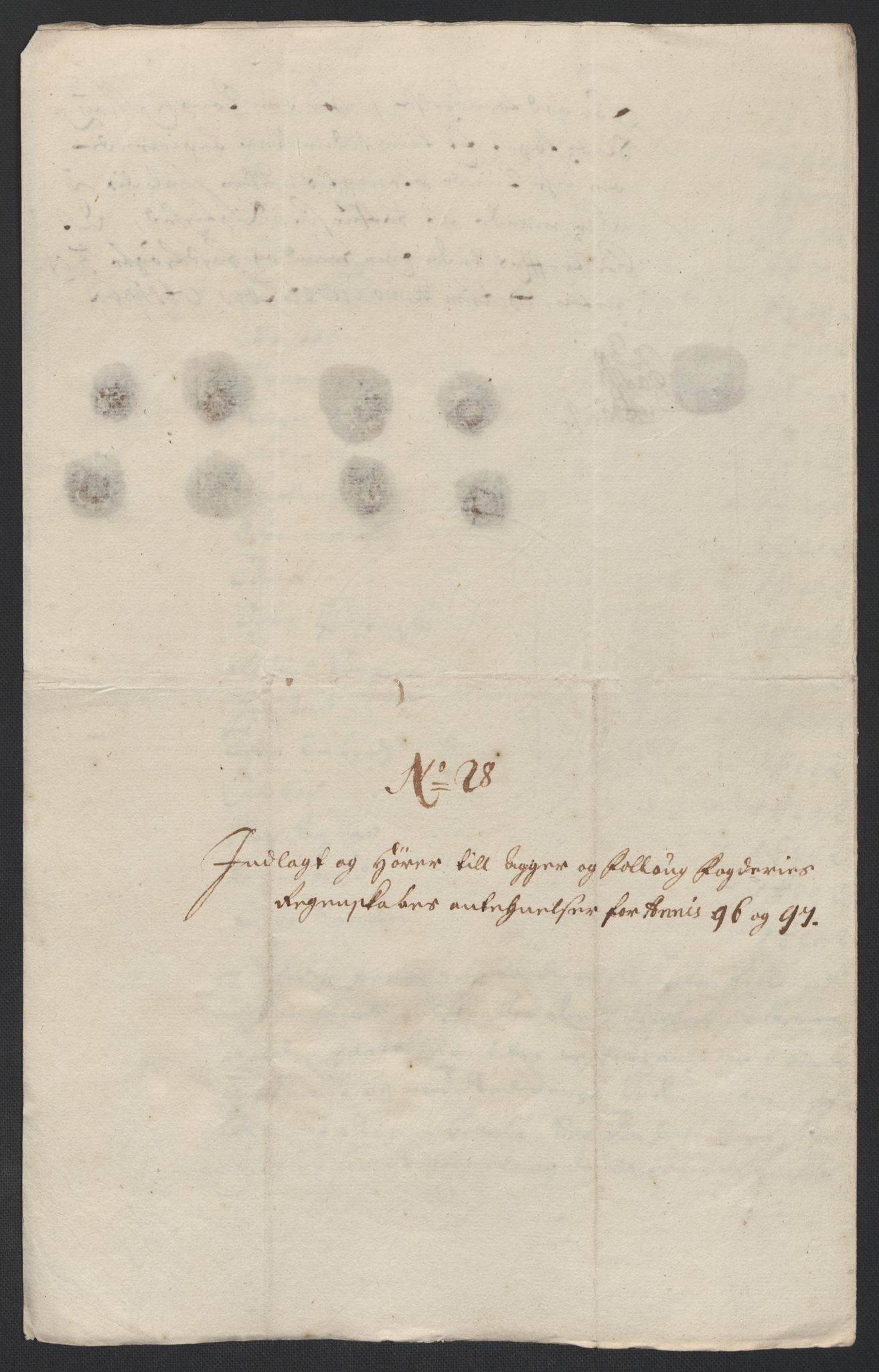 Rentekammeret inntil 1814, Reviderte regnskaper, Fogderegnskap, AV/RA-EA-4092/R10/L0440: Fogderegnskap Aker og Follo, 1696-1697, s. 557