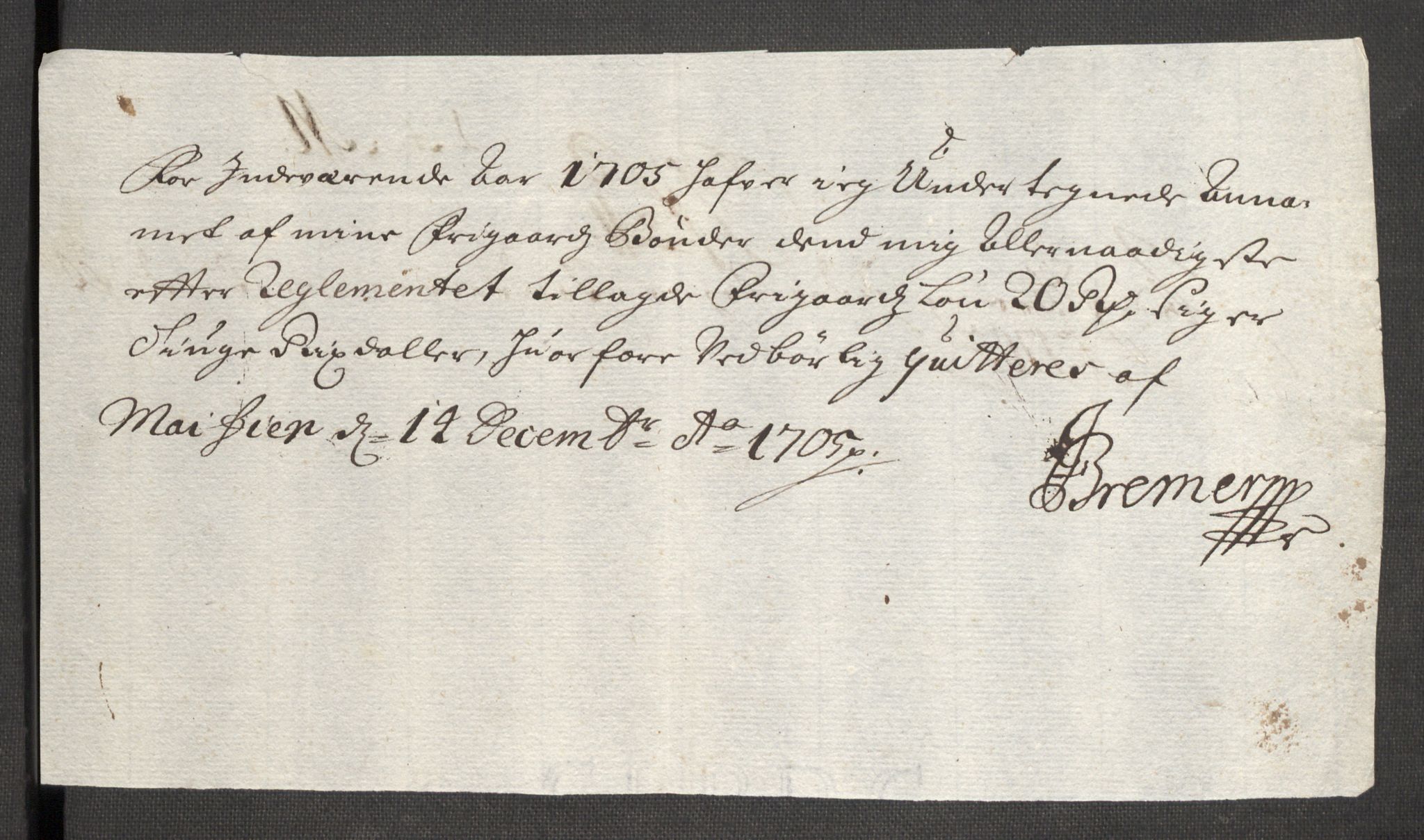Rentekammeret inntil 1814, Reviderte regnskaper, Fogderegnskap, AV/RA-EA-4092/R52/L3314: Fogderegnskap Sogn, 1705-1707, s. 172