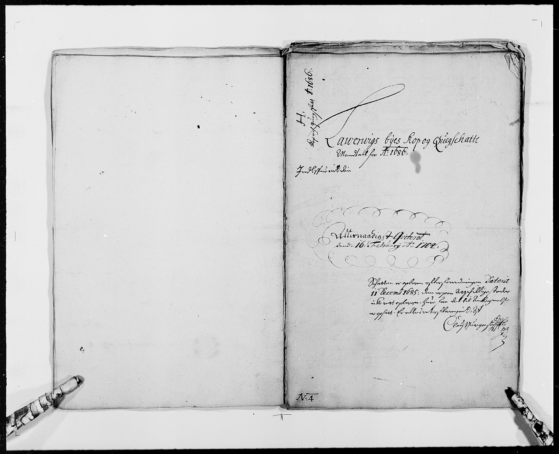 Rentekammeret inntil 1814, Reviderte regnskaper, Byregnskaper, AV/RA-EA-4066/R/Ri/L0177: [I1] Kontribusjonsregnskap, 1675-1689, s. 271