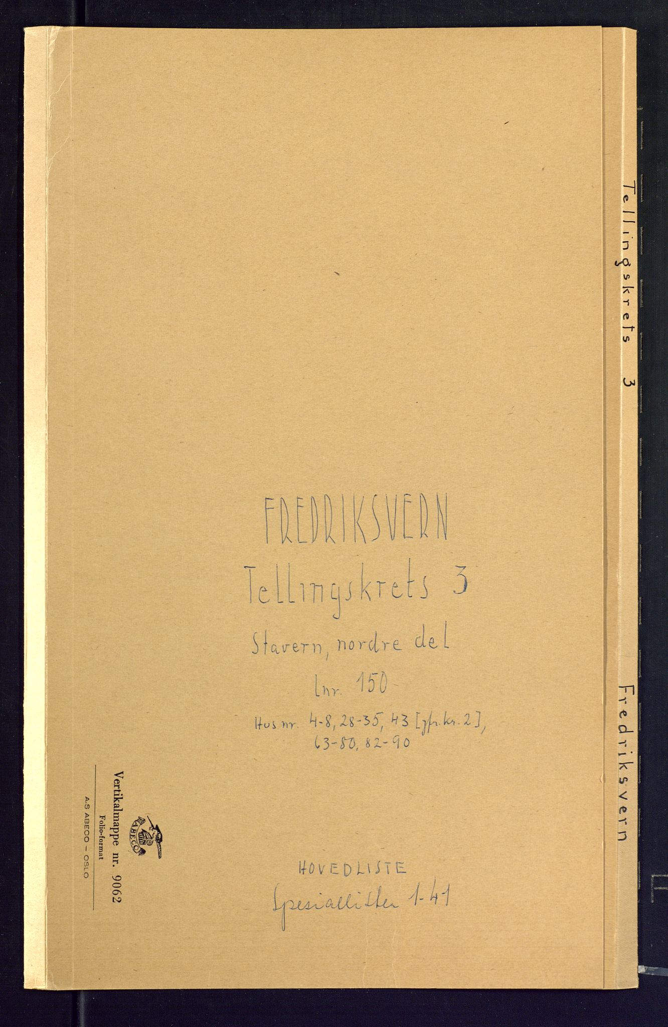 SAKO, Folketelling 1875 for 0798P Fredriksvern prestegjeld, 1875, s. 9