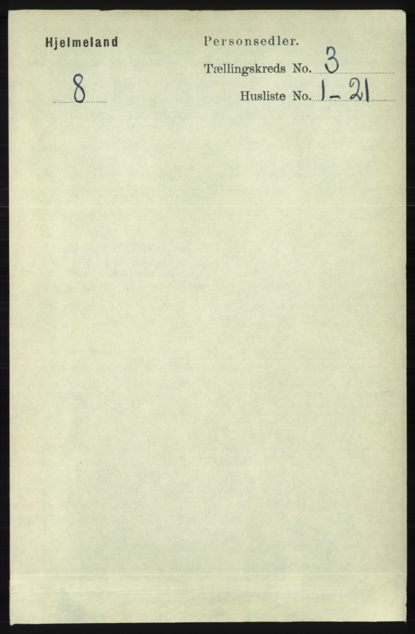 RA, Folketelling 1891 for 1133 Hjelmeland herred, 1891, s. 736