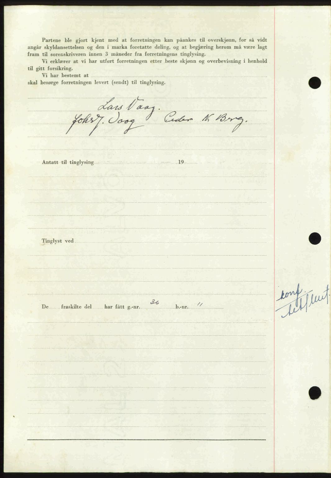 Nordmøre sorenskriveri, AV/SAT-A-4132/1/2/2Ca: Pantebok nr. A109, 1948-1948, Dagboknr: 2410/1948
