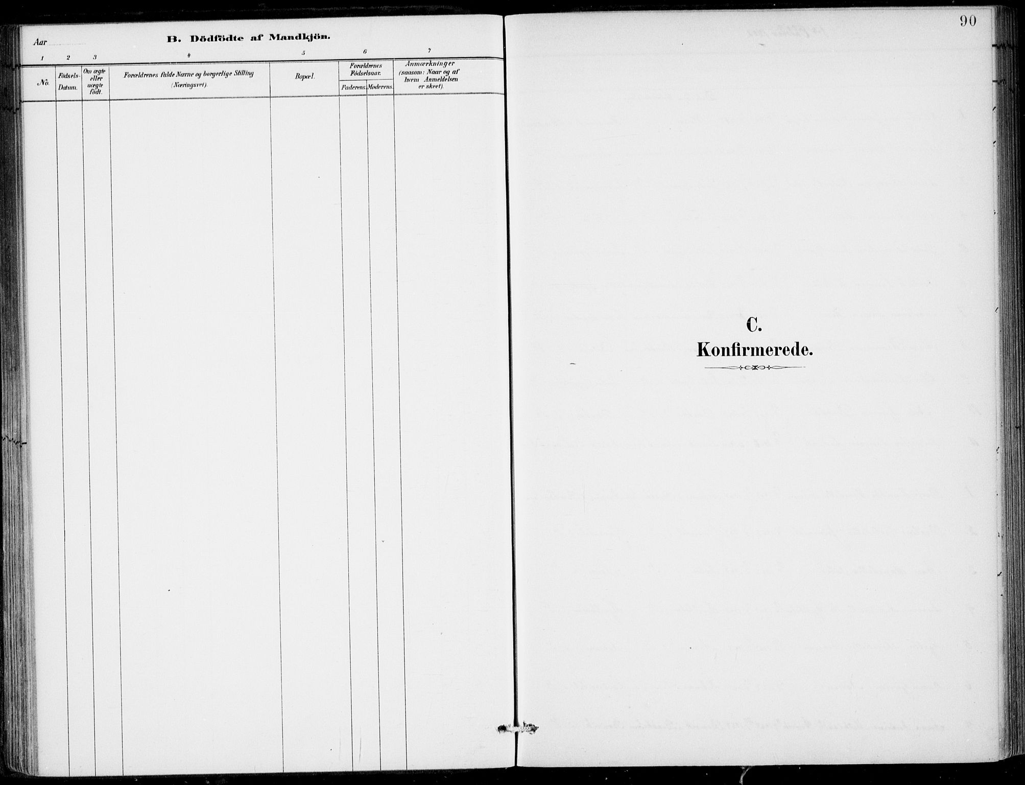Gulen sokneprestembete, SAB/A-80201/H/Haa/Haac/L0002: Ministerialbok nr. C  2, 1882-1914, s. 90