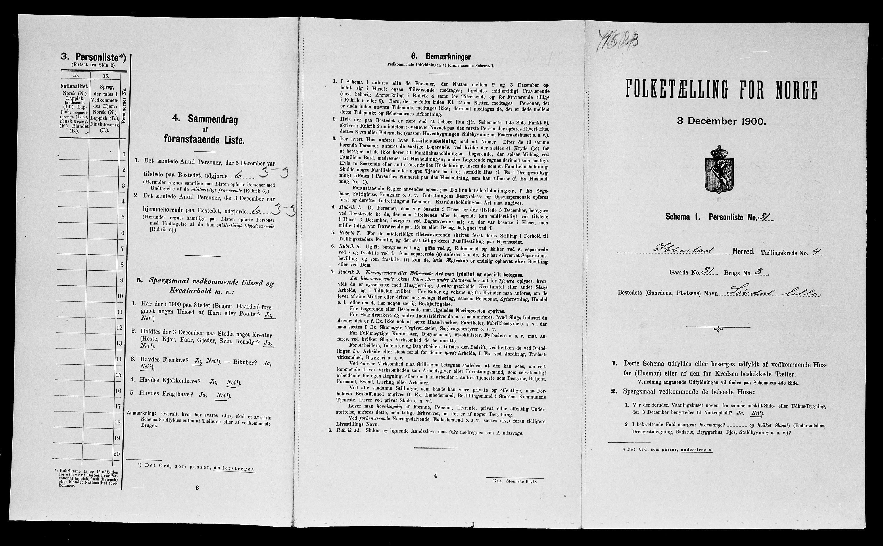 SATØ, Folketelling 1900 for 1917 Ibestad herred, 1900, s. 658
