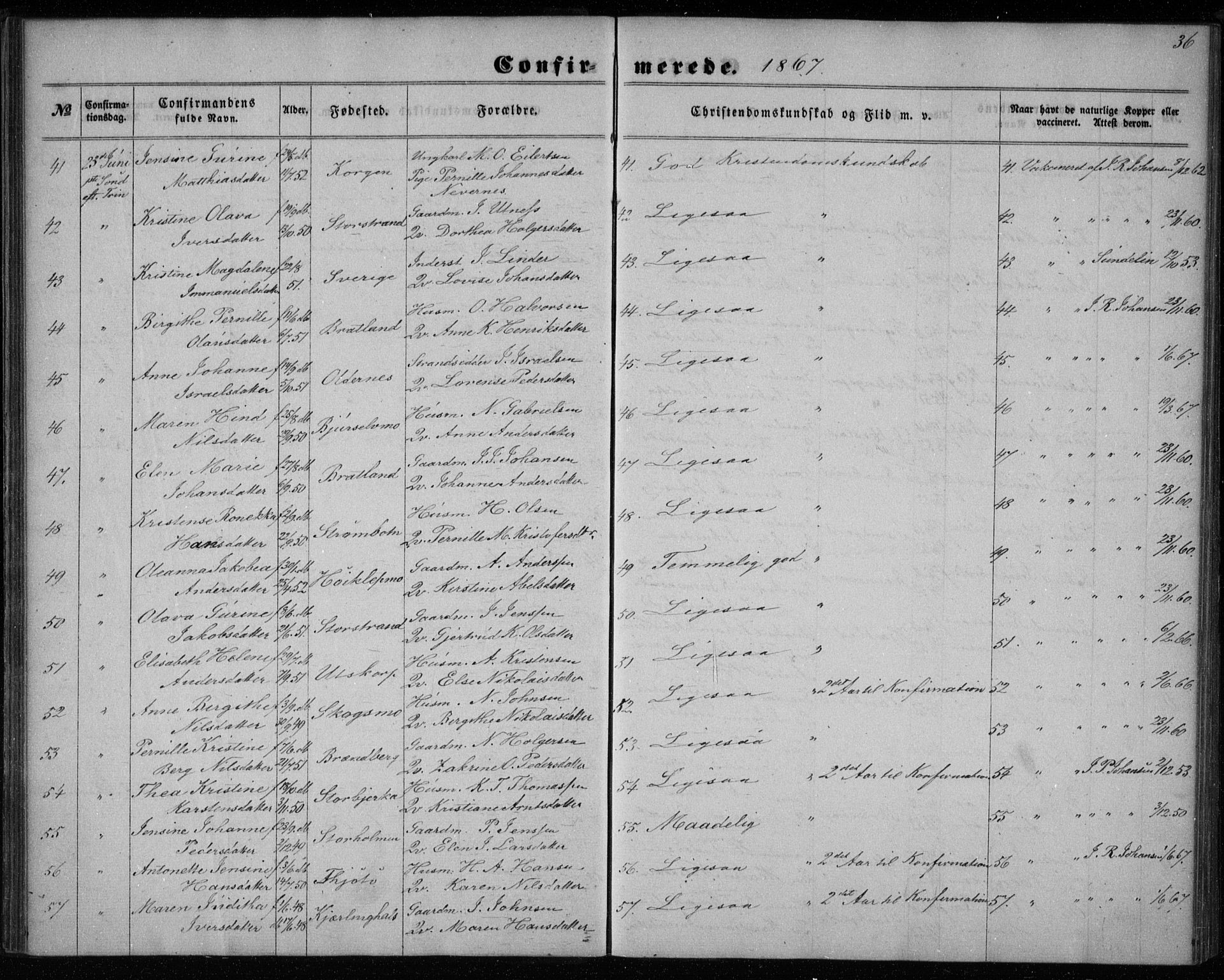 Ministerialprotokoller, klokkerbøker og fødselsregistre - Nordland, SAT/A-1459/825/L0357: Ministerialbok nr. 825A11, 1859-1877, s. 36