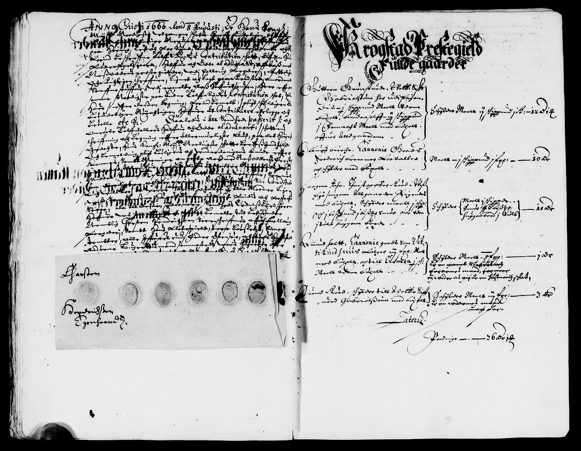 Rentekammeret inntil 1814, Reviderte regnskaper, Lensregnskaper, AV/RA-EA-5023/R/Rb/Rba/L0256: Akershus len, 1660-1661