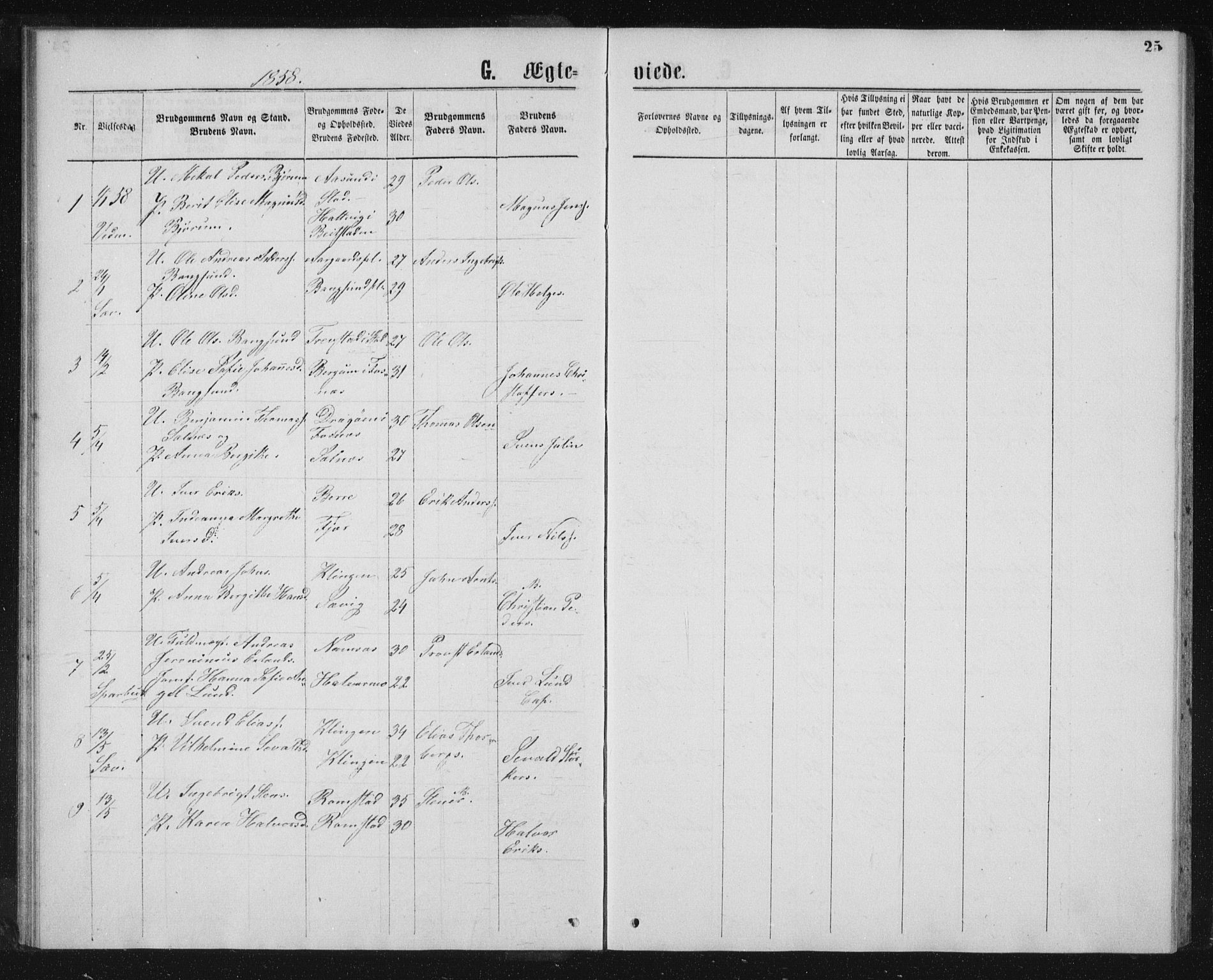 Ministerialprotokoller, klokkerbøker og fødselsregistre - Nord-Trøndelag, SAT/A-1458/768/L0568: Ministerialbok nr. 768A03, 1836-1865, s. 25