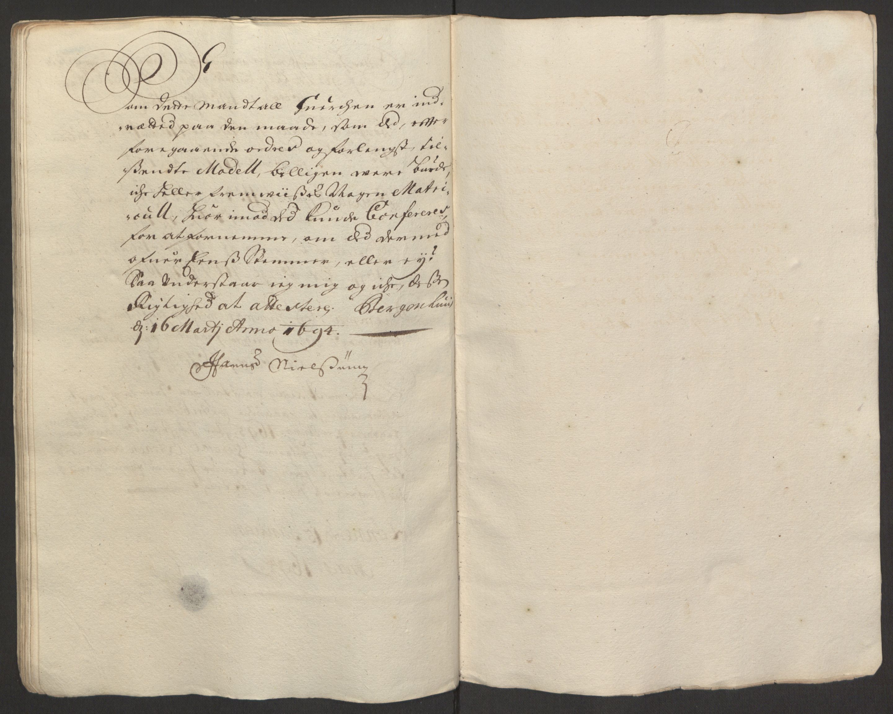 Rentekammeret inntil 1814, Reviderte regnskaper, Fogderegnskap, AV/RA-EA-4092/R52/L3307: Fogderegnskap Sogn, 1693-1694, s. 35