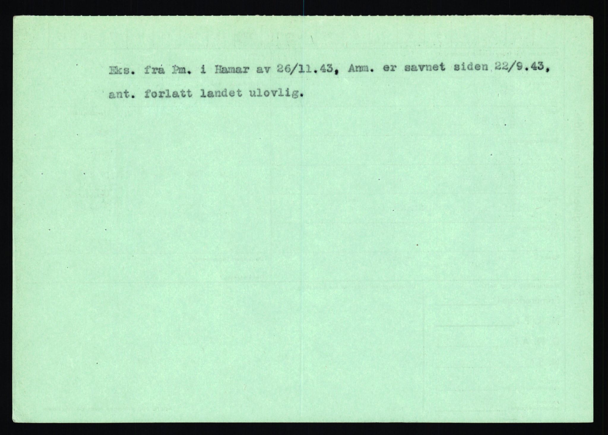 Statspolitiet - Hovedkontoret / Osloavdelingen, AV/RA-S-1329/C/Ca/L0008: Johan(nes)sen - Knoph, 1943-1945, s. 3093