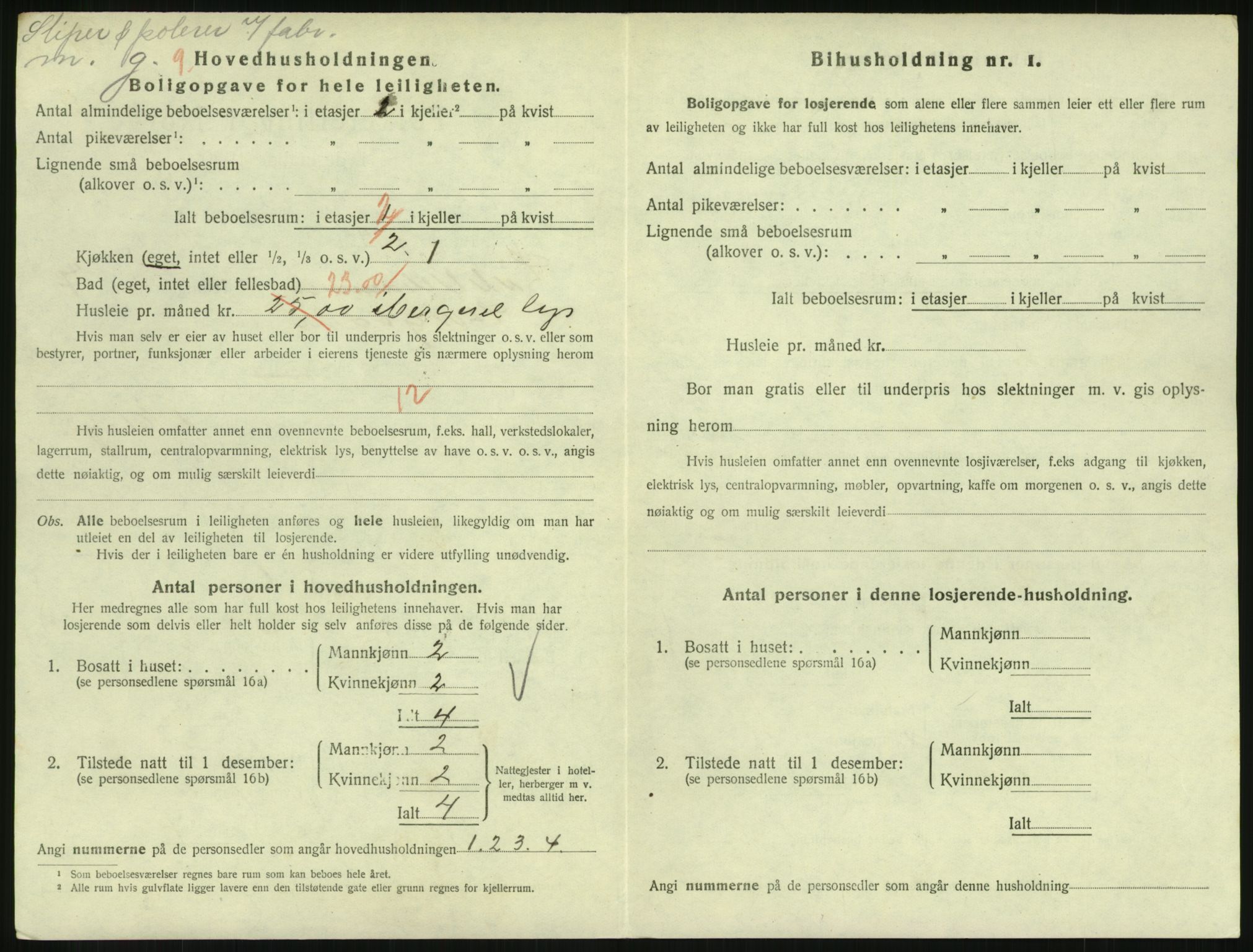 SAH, Folketelling 1920 for 0501 Lillehammer kjøpstad, 1920, s. 2593