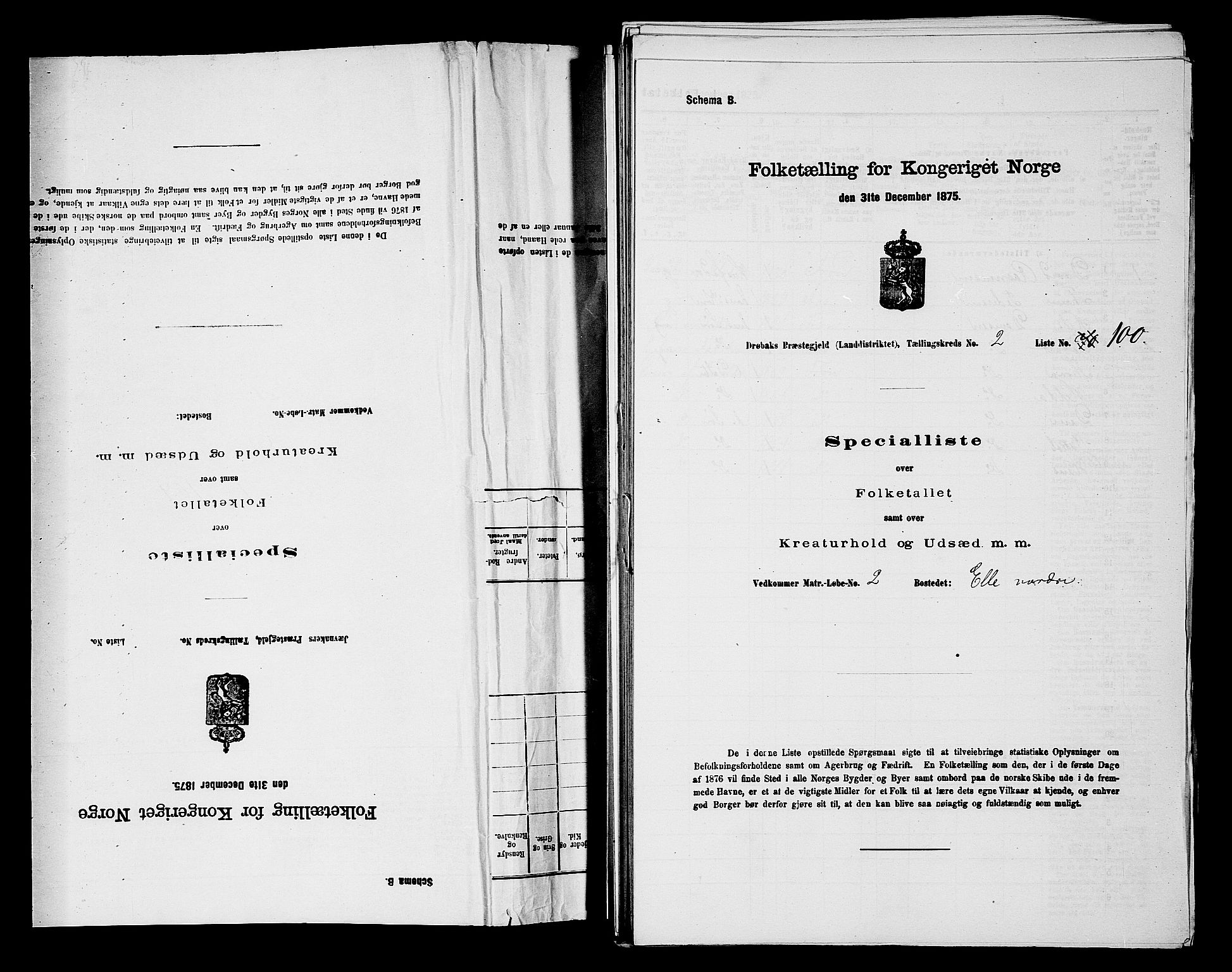 RA, Folketelling 1875 for 0215L Drøbak prestegjeld, Frogn sokn, 1875, s. 255