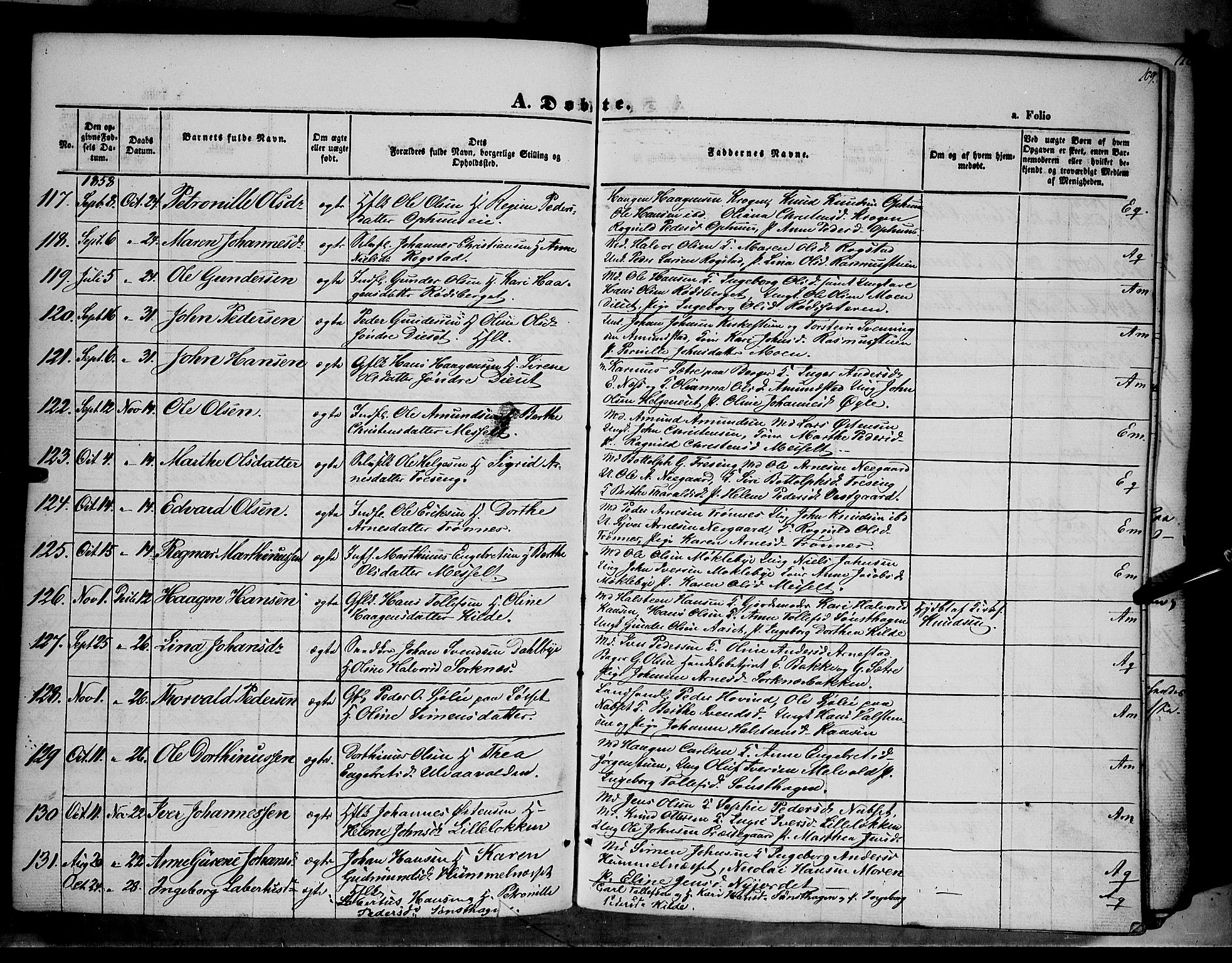 Åmot prestekontor, Hedmark, AV/SAH-PREST-056/H/Ha/Haa/L0006: Ministerialbok nr. 6, 1842-1861, s. 109