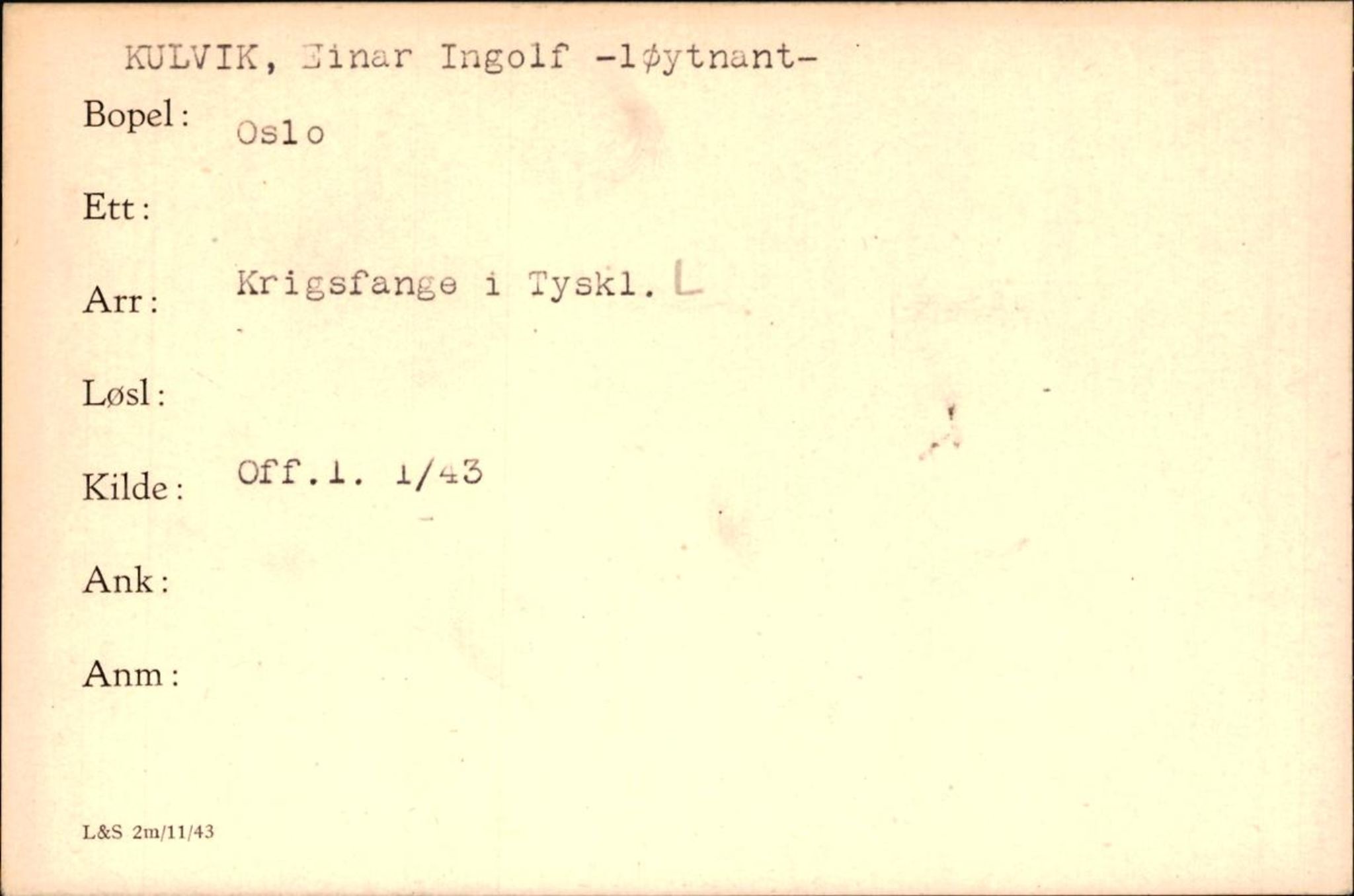 Forsvaret, Forsvarets krigshistoriske avdeling, AV/RA-RAFA-2017/Y/Yf/L0200: II-C-11-2102  -  Norske krigsfanger i Tyskland, 1940-1945, s. 613