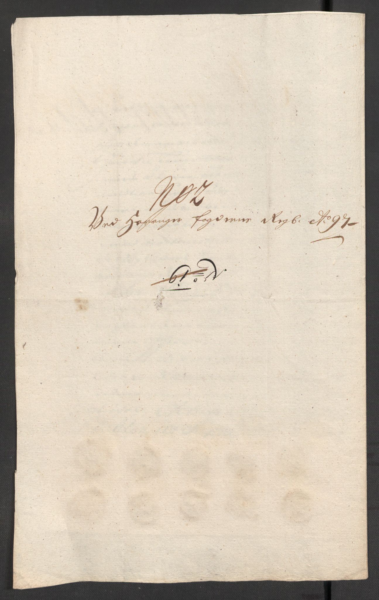 Rentekammeret inntil 1814, Reviderte regnskaper, Fogderegnskap, RA/EA-4092/R48/L2977: Fogderegnskap Sunnhordland og Hardanger, 1697-1698, s. 204