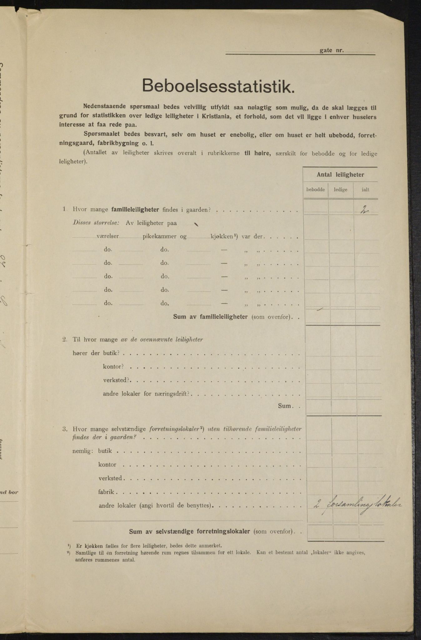 OBA, Kommunal folketelling 1.2.1915 for Kristiania, 1915, s. 100555