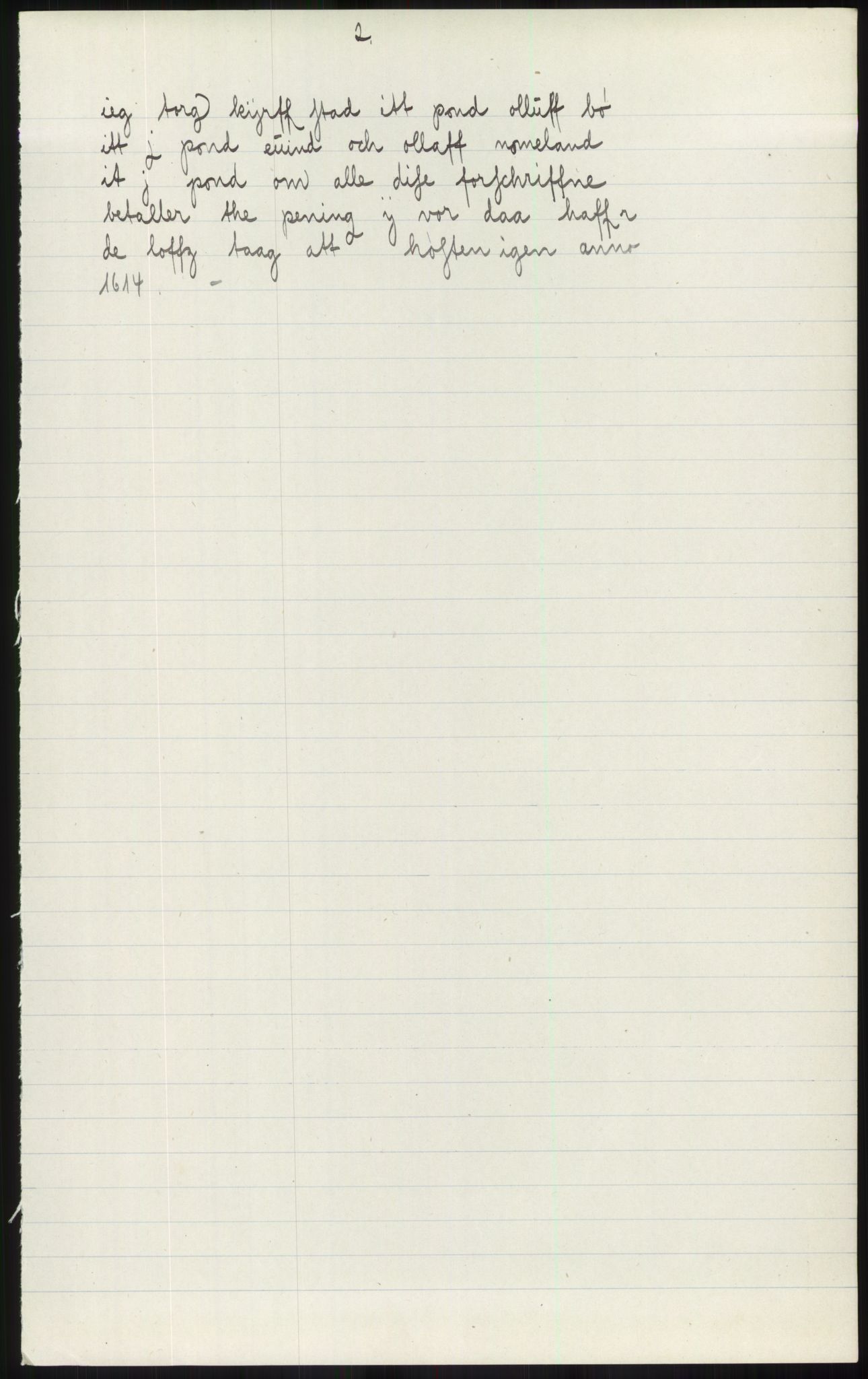 Samlinger til kildeutgivelse, Diplomavskriftsamlingen, AV/RA-EA-4053/H/Ha, s. 357