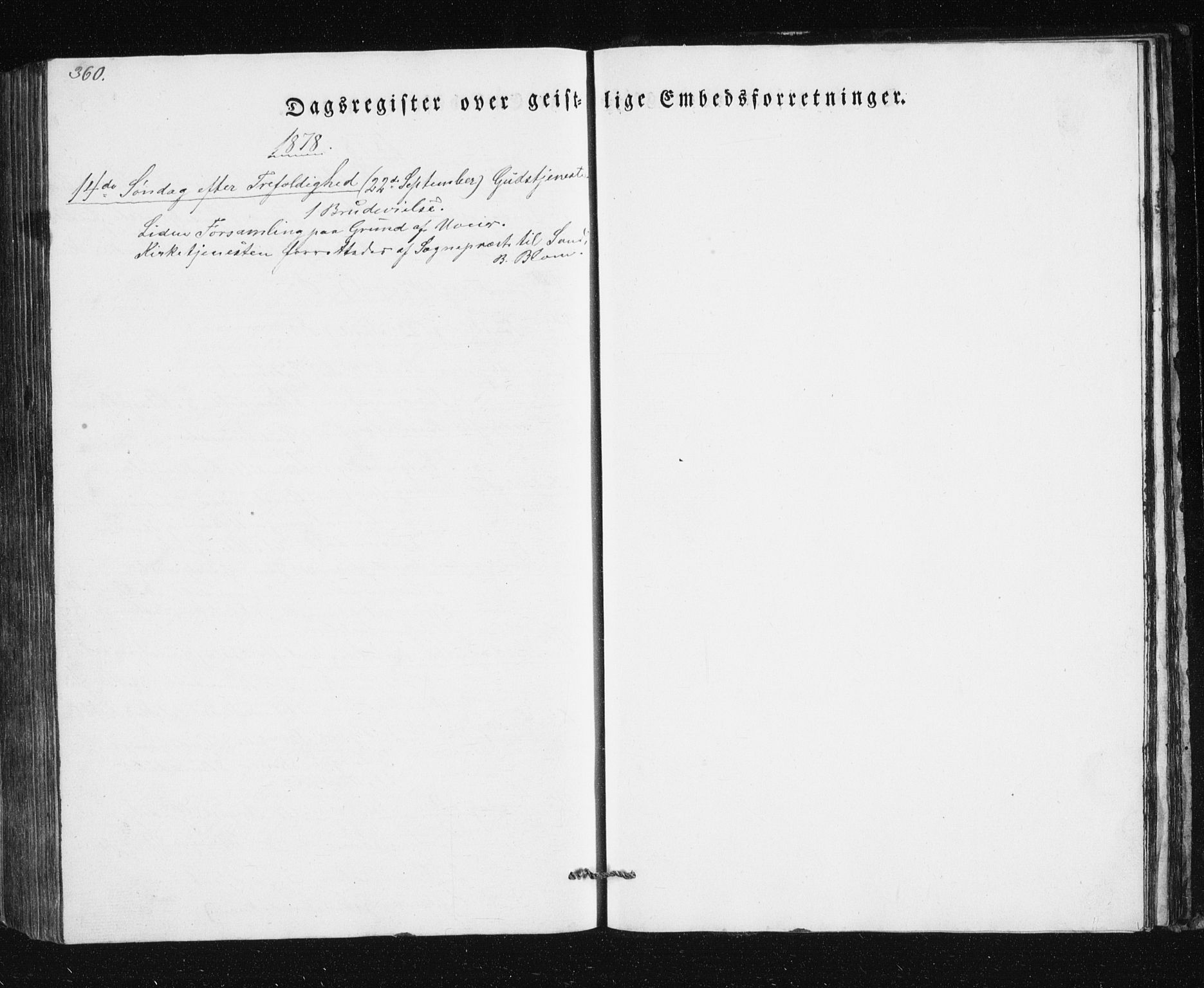 Berg sokneprestkontor, SATØ/S-1318/G/Ga/Gab/L0011klokker: Klokkerbok nr. 11, 1833-1878, s. 360