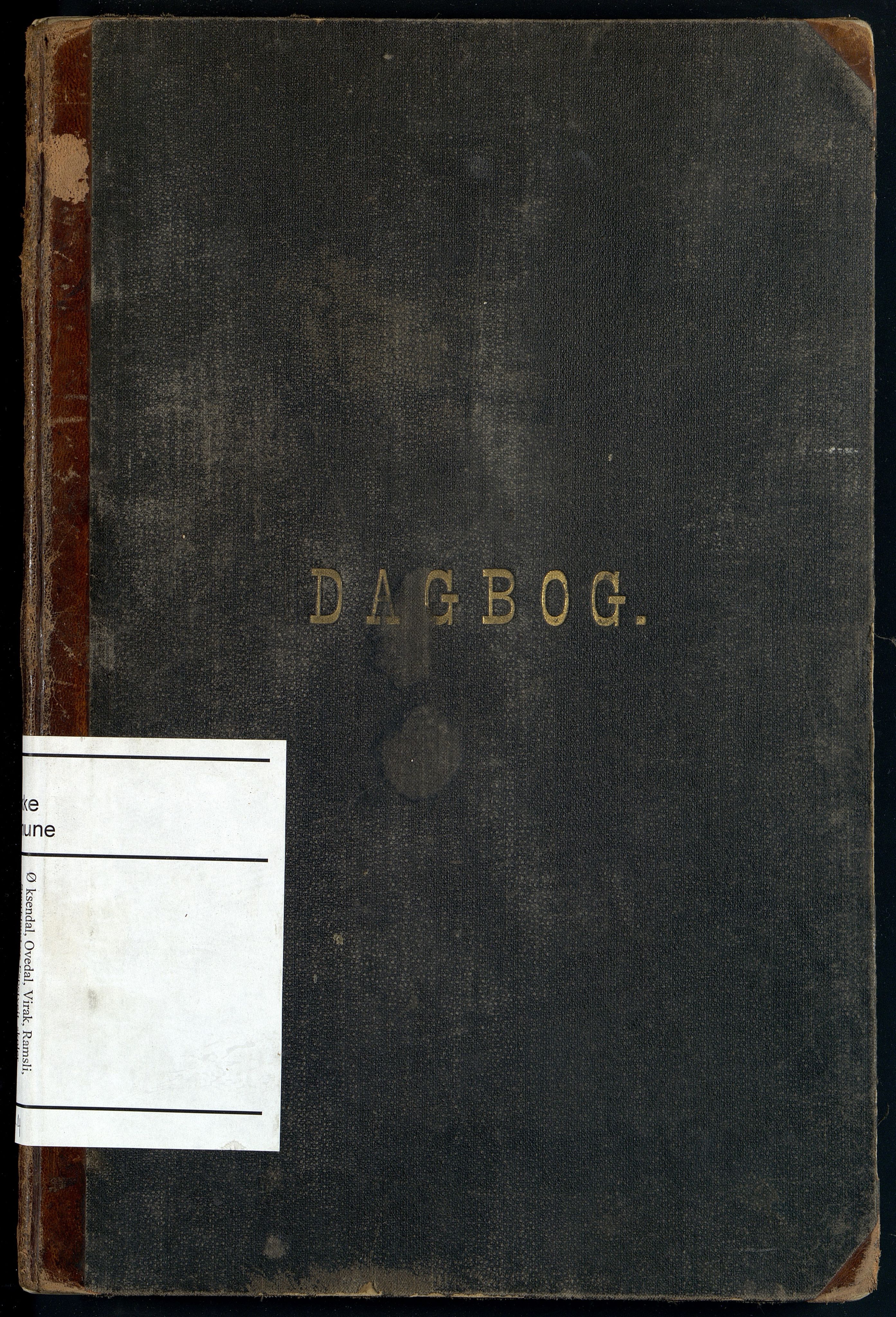 Bakke kommune - Øksendal Skole, IKAV/1004BA552/I/L0005: Dagbok (d), 1898-1914