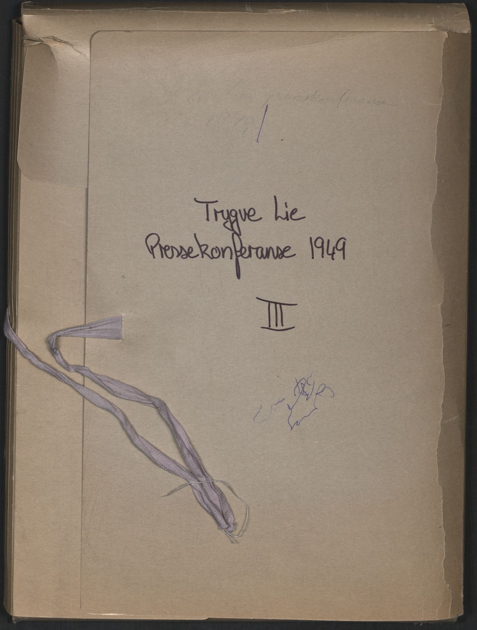 Lie, Trygve, RA/PA-1407/D/L0027: Generalsekretærens papirer., 1941-1949, s. 242
