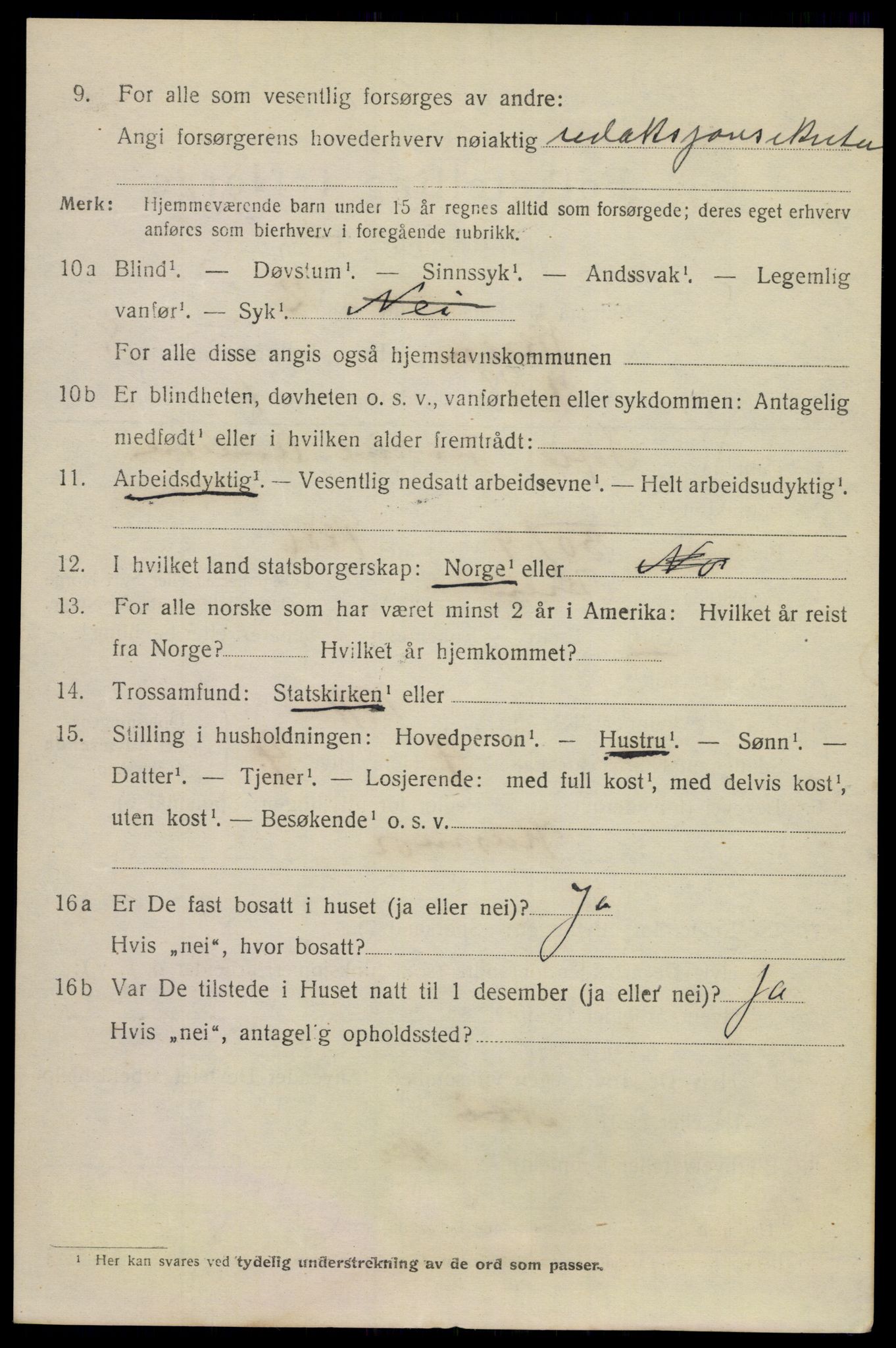 SAKO, Folketelling 1920 for 0806 Skien kjøpstad, 1920, s. 28615