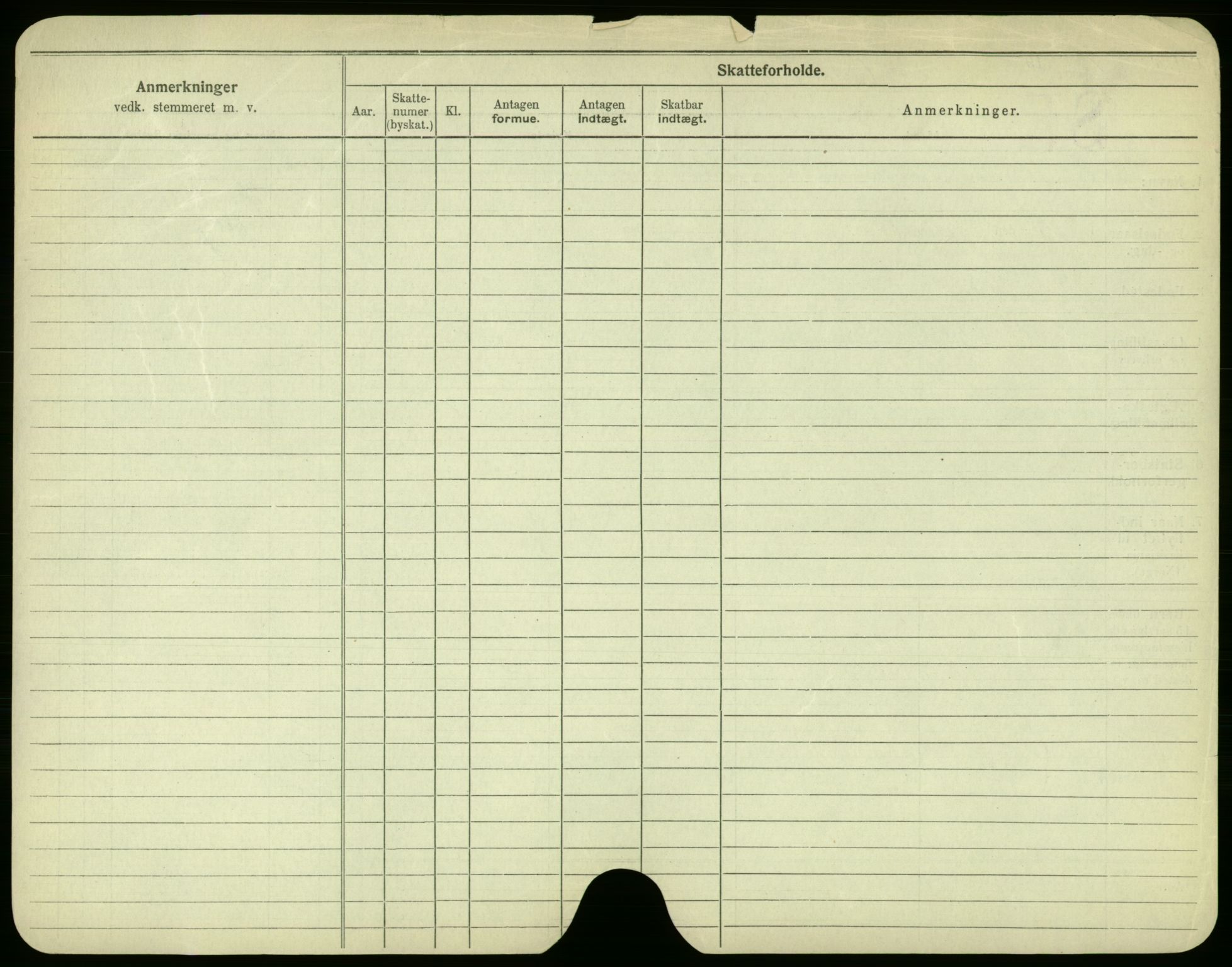 Oslo folkeregister, Registerkort, SAO/A-11715/F/Fa/Fac/L0002: Menn, 1906-1914, s. 101b
