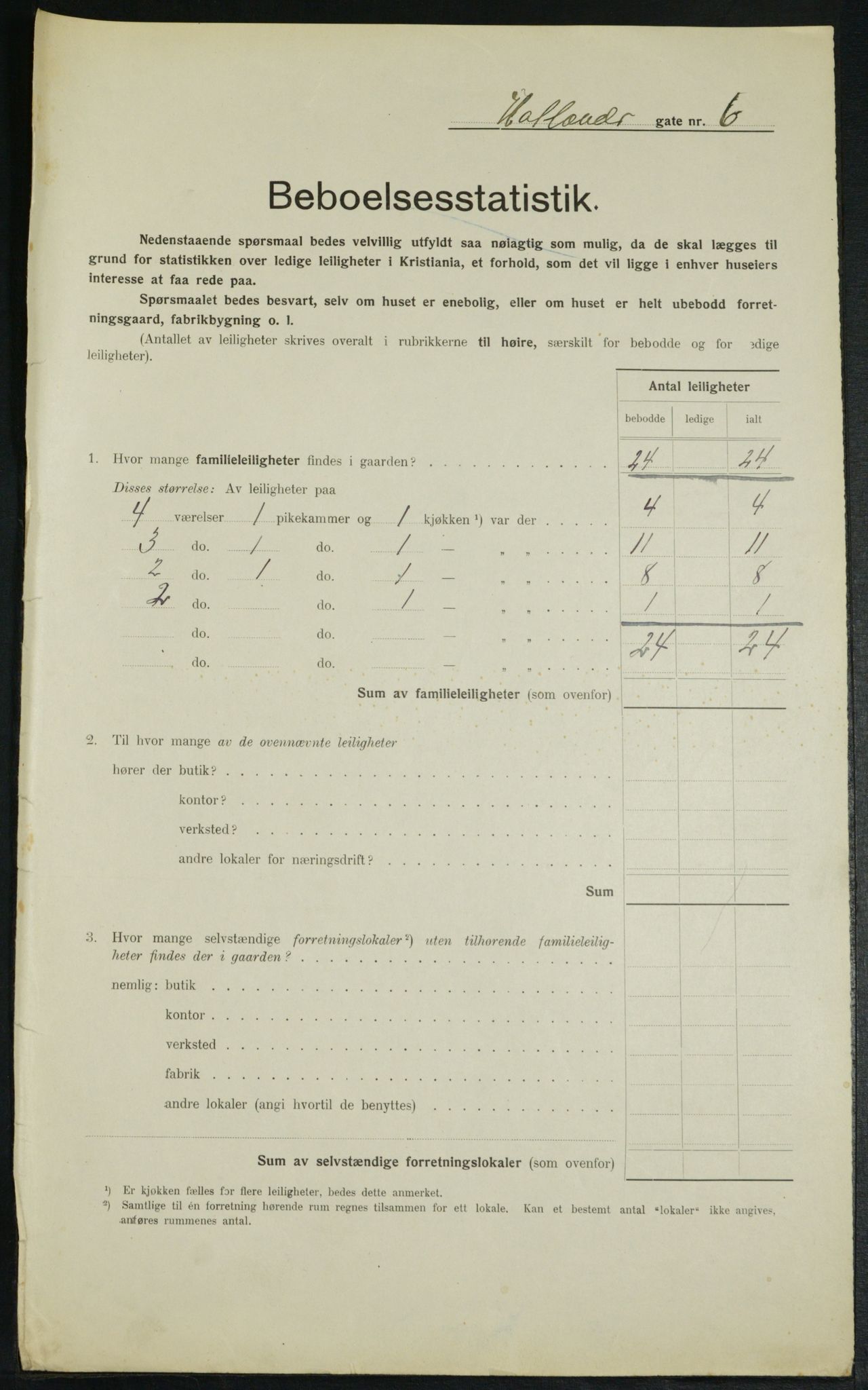 OBA, Kommunal folketelling 1.2.1914 for Kristiania, 1914, s. 40812