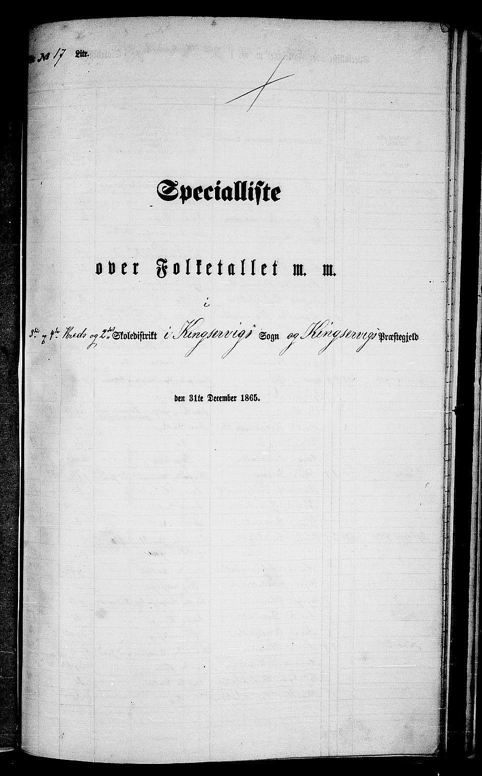 RA, Folketelling 1865 for 1230P Kinsarvik prestegjeld, 1865, s. 225