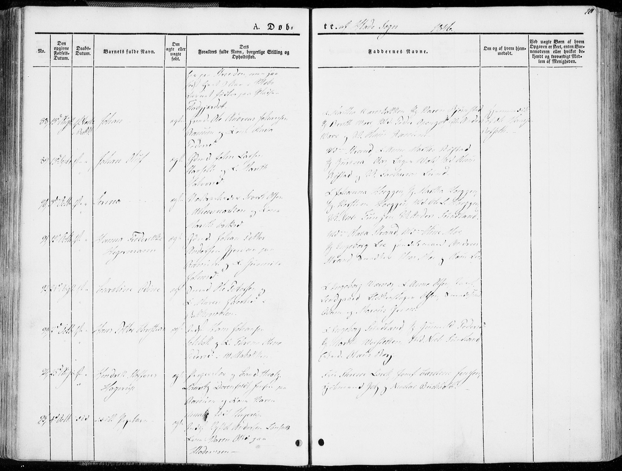Ministerialprotokoller, klokkerbøker og fødselsregistre - Sør-Trøndelag, SAT/A-1456/606/L0290: Ministerialbok nr. 606A05, 1841-1847, s. 120