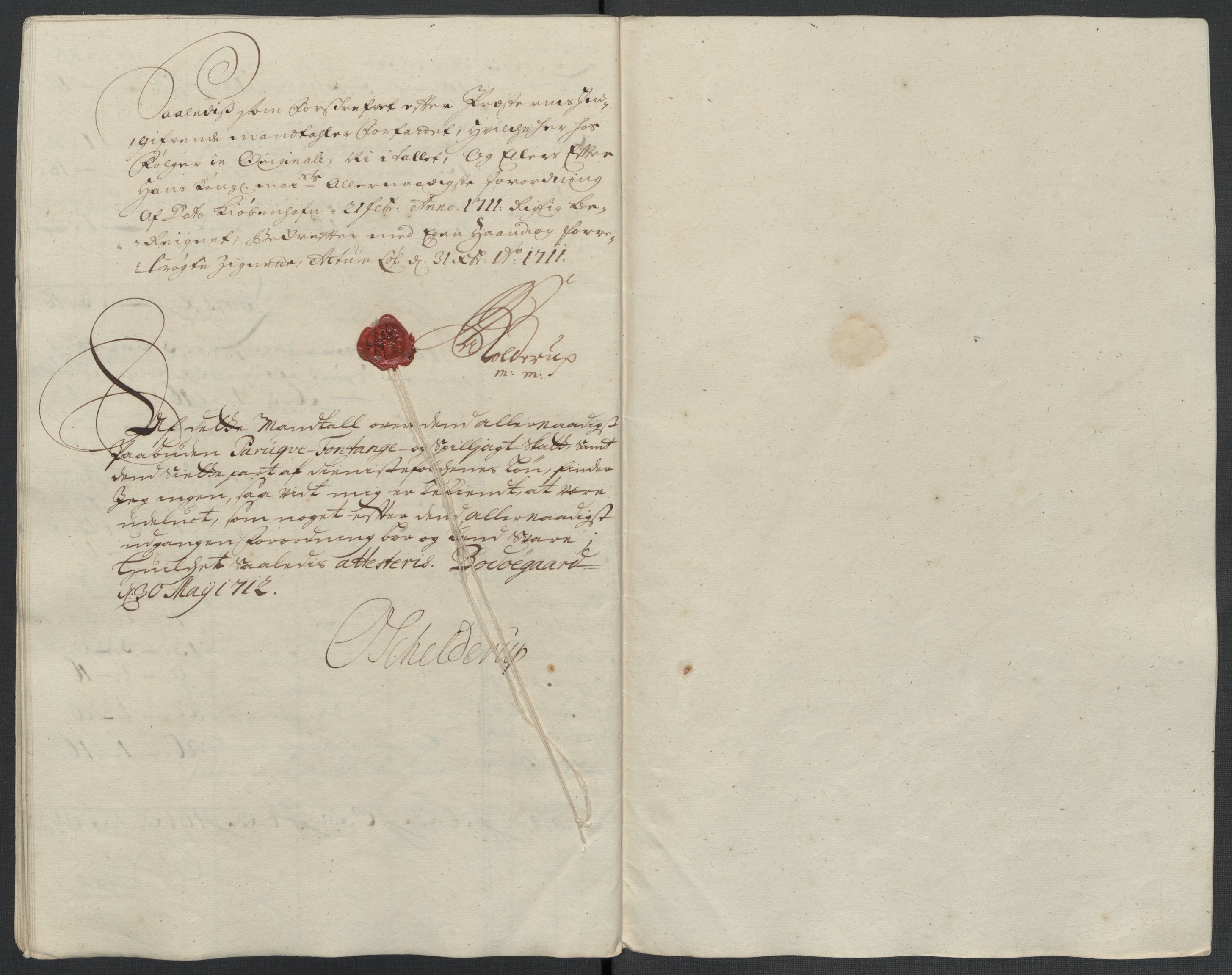 Rentekammeret inntil 1814, Reviderte regnskaper, Fogderegnskap, AV/RA-EA-4092/R66/L4582: Fogderegnskap Salten, 1711-1712, s. 157