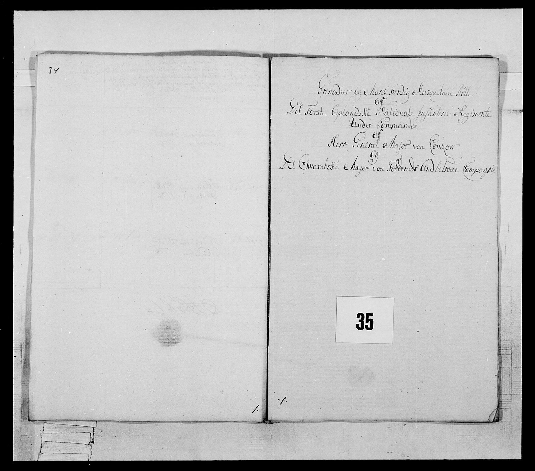 Generalitets- og kommissariatskollegiet, Det kongelige norske kommissariatskollegium, AV/RA-EA-5420/E/Eh/L0059: 1. Opplandske nasjonale infanteriregiment, 1775-1783, s. 252