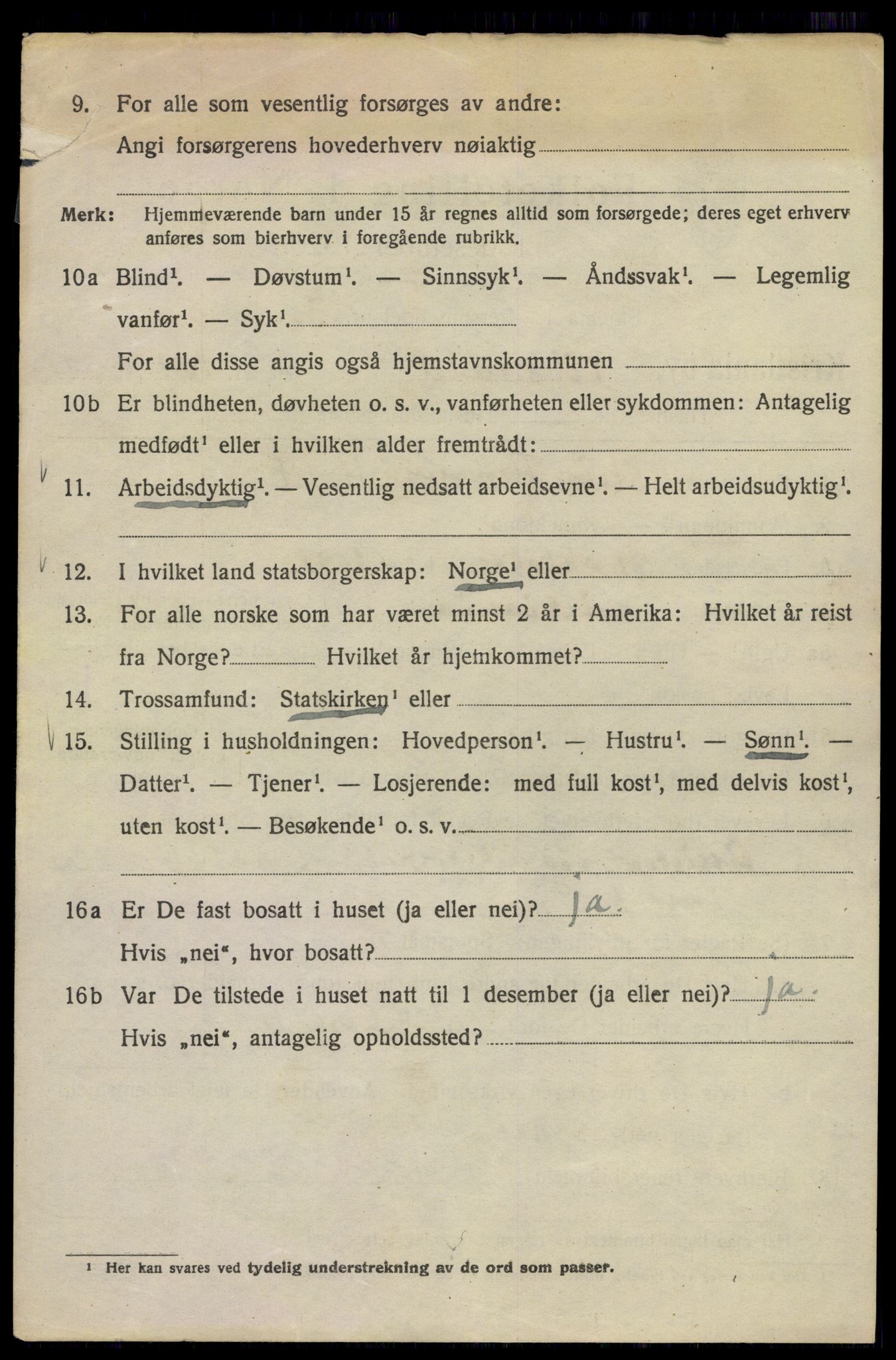 SAO, Folketelling 1920 for 0301 Kristiania kjøpstad, 1920, s. 453200