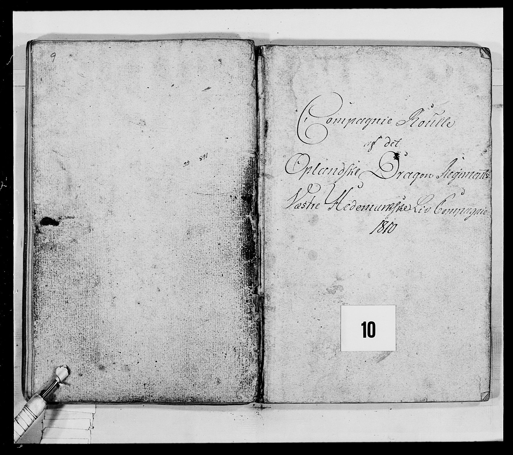 Generalitets- og kommissariatskollegiet, Det kongelige norske kommissariatskollegium, RA/EA-5420/E/Eh/L0018: Opplandske dragonregiment, 1810-1811, s. 448