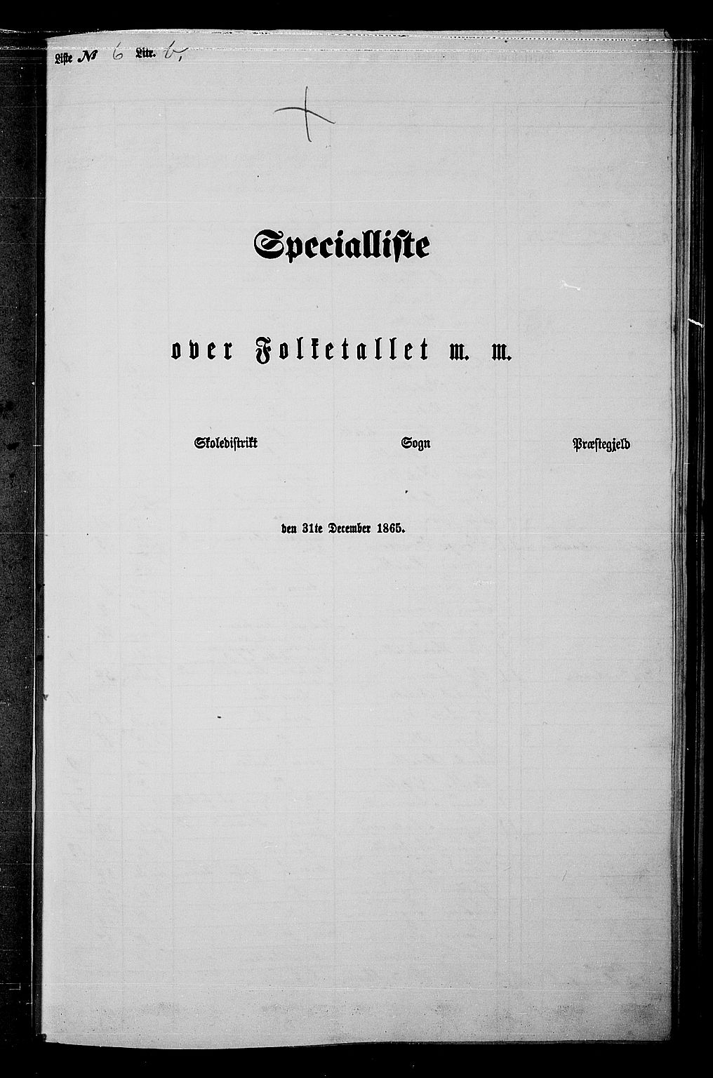 RA, Folketelling 1865 for 0540P Sør-Aurdal prestegjeld, 1865, s. 134