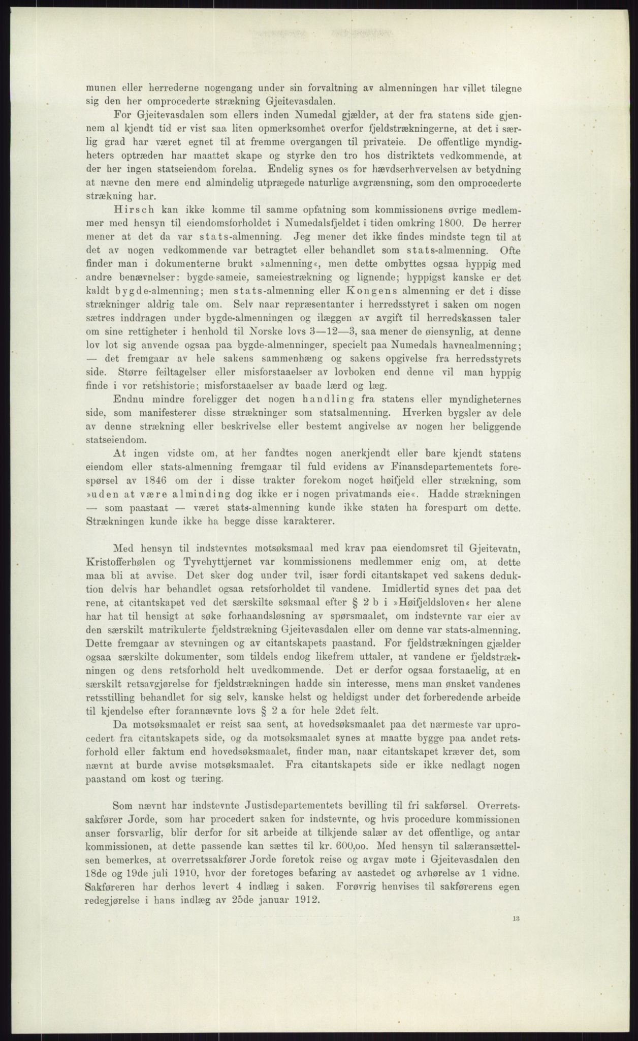 Høyfjellskommisjonen, AV/RA-S-1546/X/Xa/L0001: Nr. 1-33, 1909-1953, s. 946