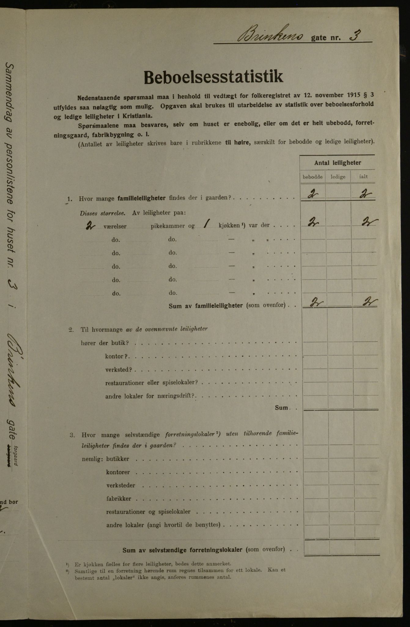 OBA, Kommunal folketelling 1.12.1923 for Kristiania, 1923, s. 9803