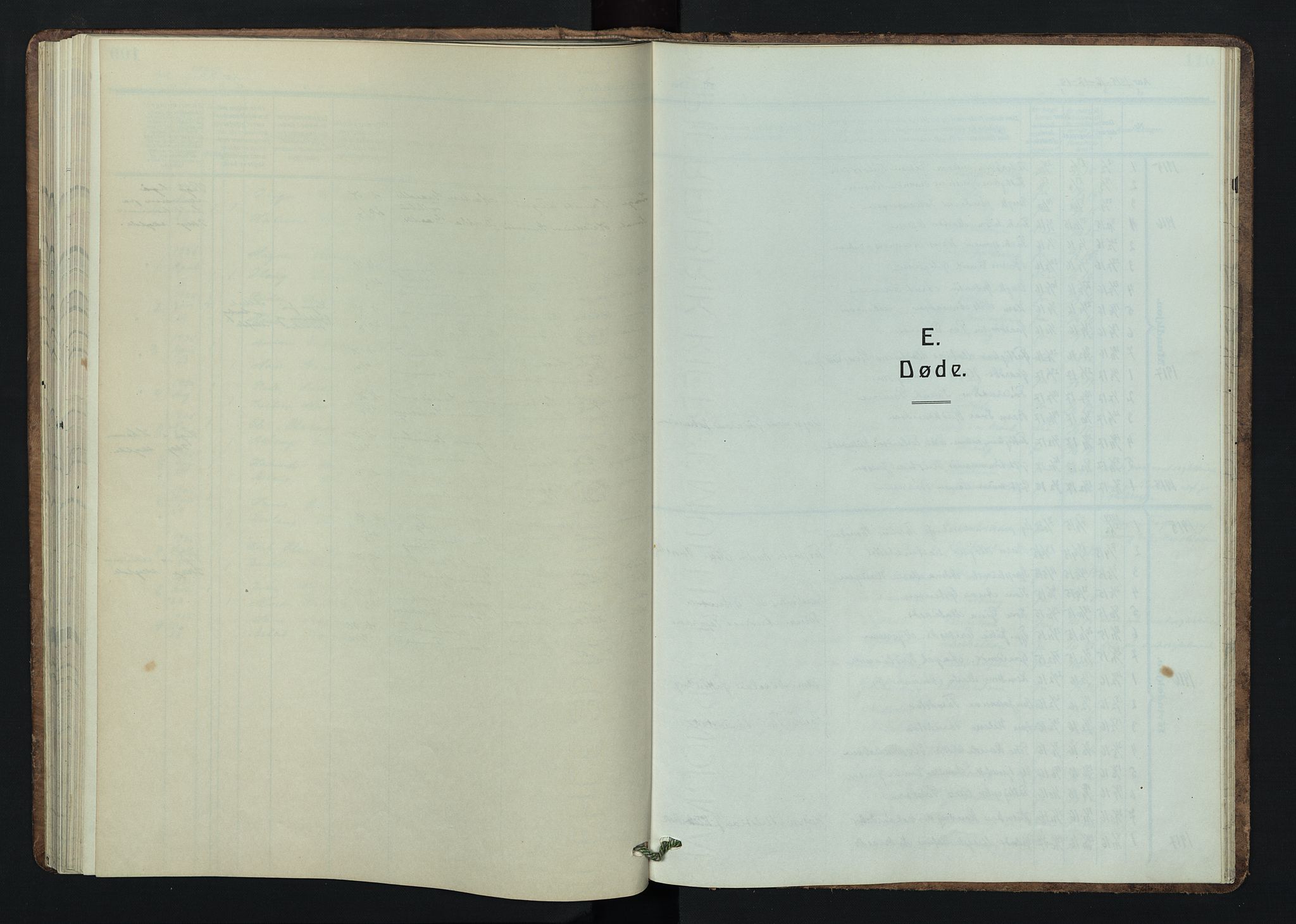 Østre Gausdal prestekontor, AV/SAH-PREST-092/H/Ha/Hab/L0005: Klokkerbok nr. 5, 1915-1944
