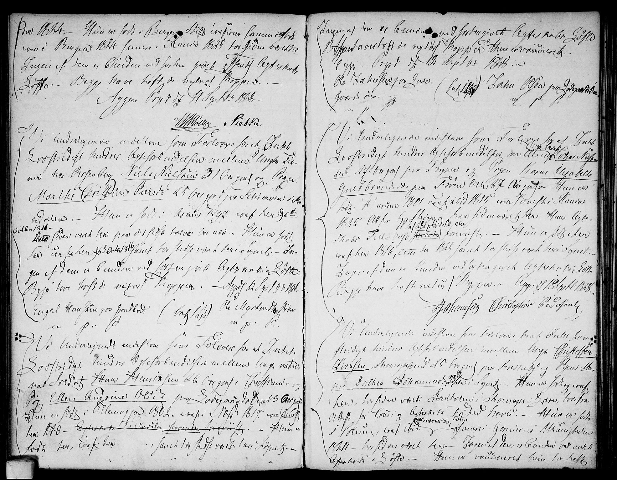Aker prestekontor kirkebøker, AV/SAO-A-10861/L/L0004: Forlovererklæringer nr. 4, 1778-1831