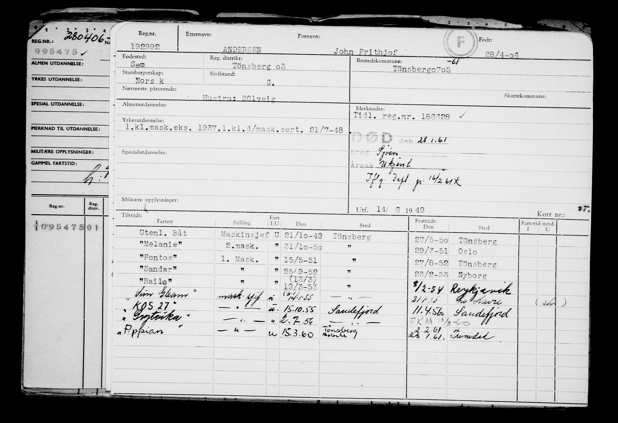 Direktoratet for sjømenn, RA/S-3545/G/Gb/L0064: Hovedkort, 1906, s. 619