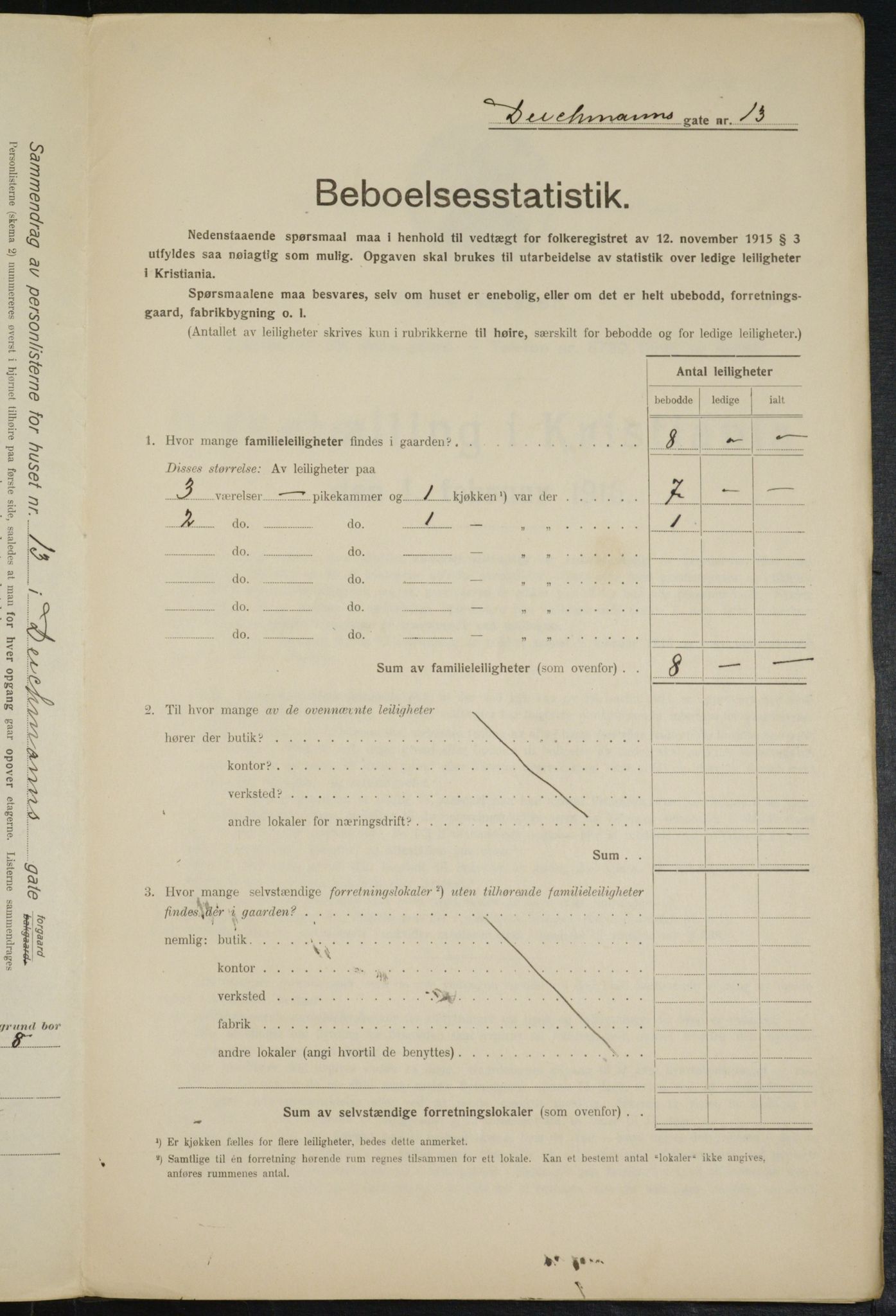 OBA, Kommunal folketelling 1.2.1916 for Kristiania, 1916, s. 15704