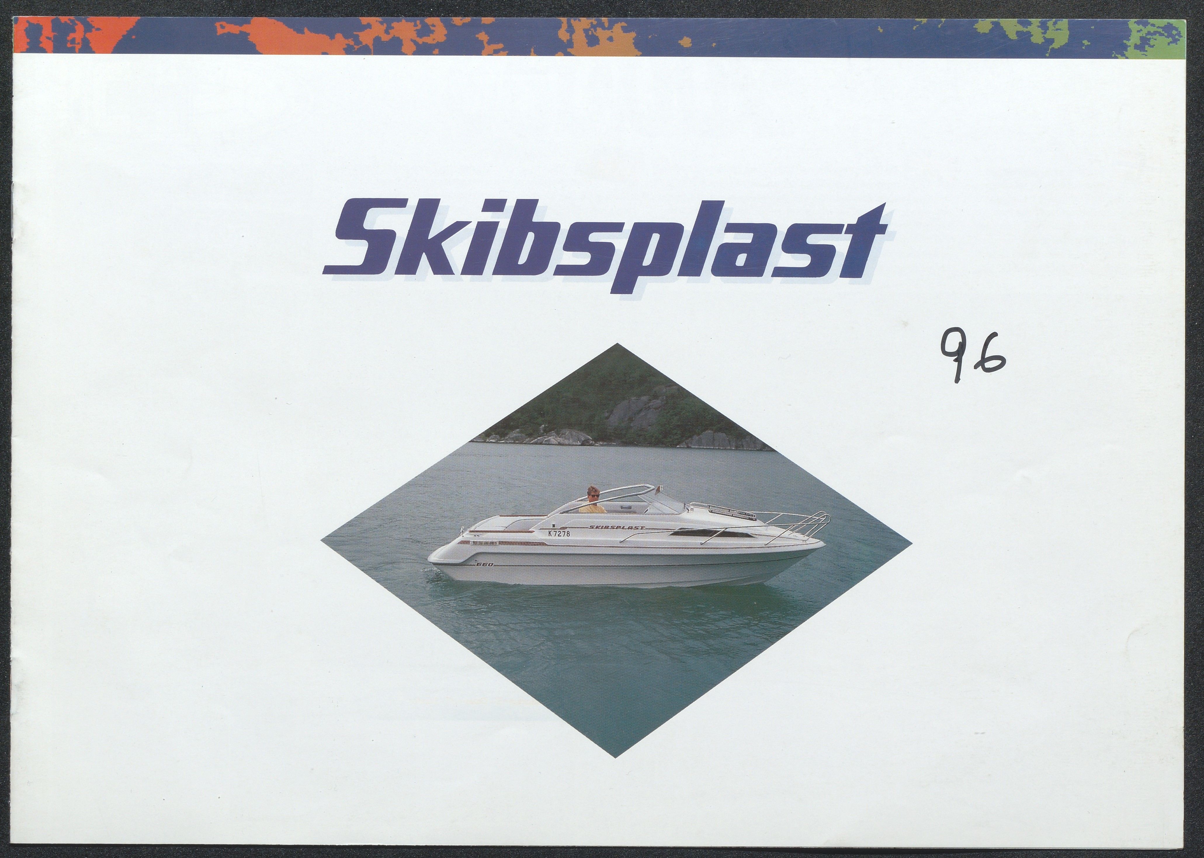 Skibsplast, AAKS/PA-2968/01/X/X01/L0001/0027: Brosjyrer / Skibsplast 700 D (1993-2000). Skibsplast 660/655 (1996/97-fortsatt i produksjon i 2014). Skibsplast 600 D (1992-2000). Skibsplast 560 VS (1989-1997). Skibsplast 500 (1994-2005). Skibsplast 490 HT (1982-2000)., 1982-2000