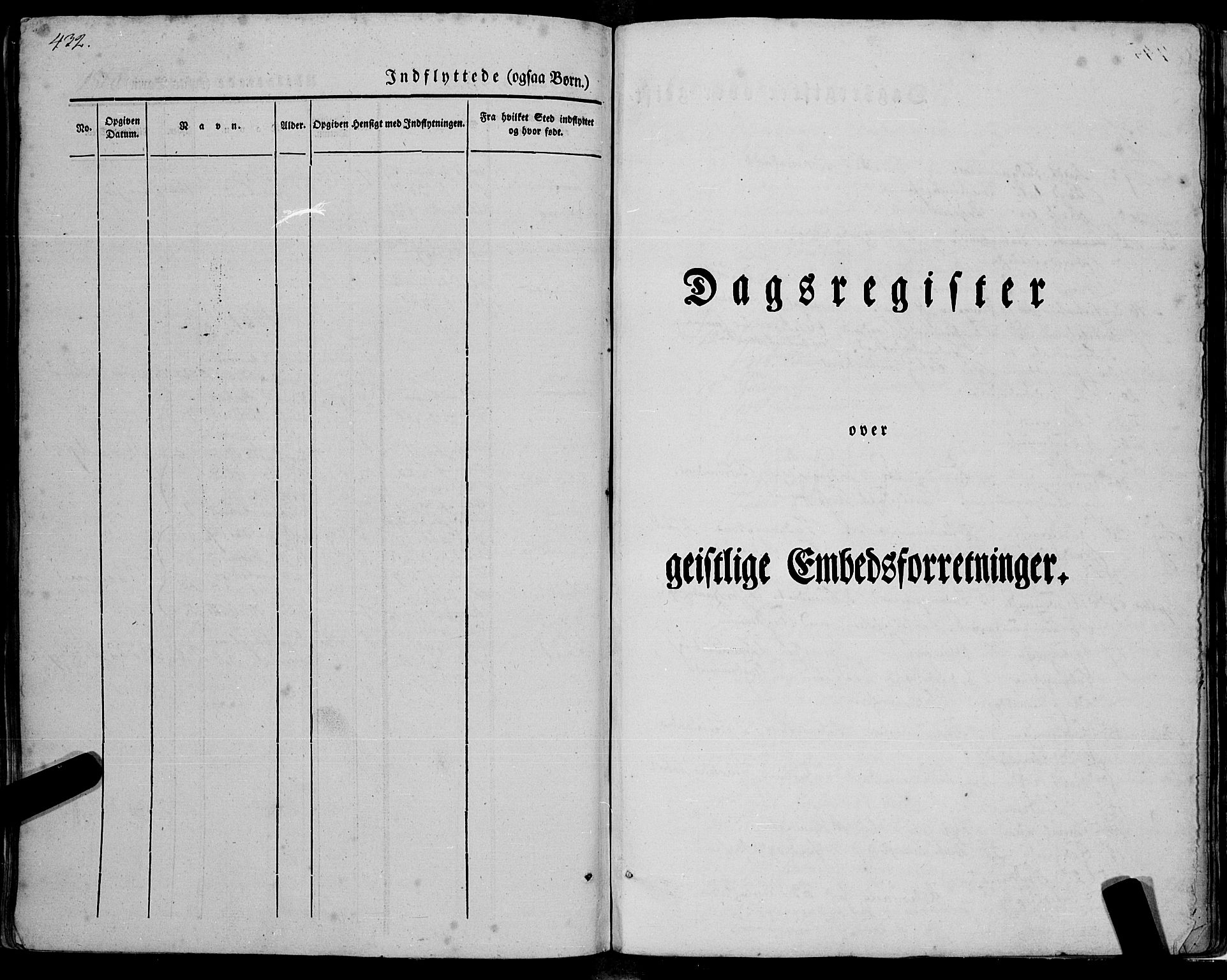 Ministerialprotokoller, klokkerbøker og fødselsregistre - Nordland, SAT/A-1459/805/L0097: Ministerialbok nr. 805A04, 1837-1861, s. 432