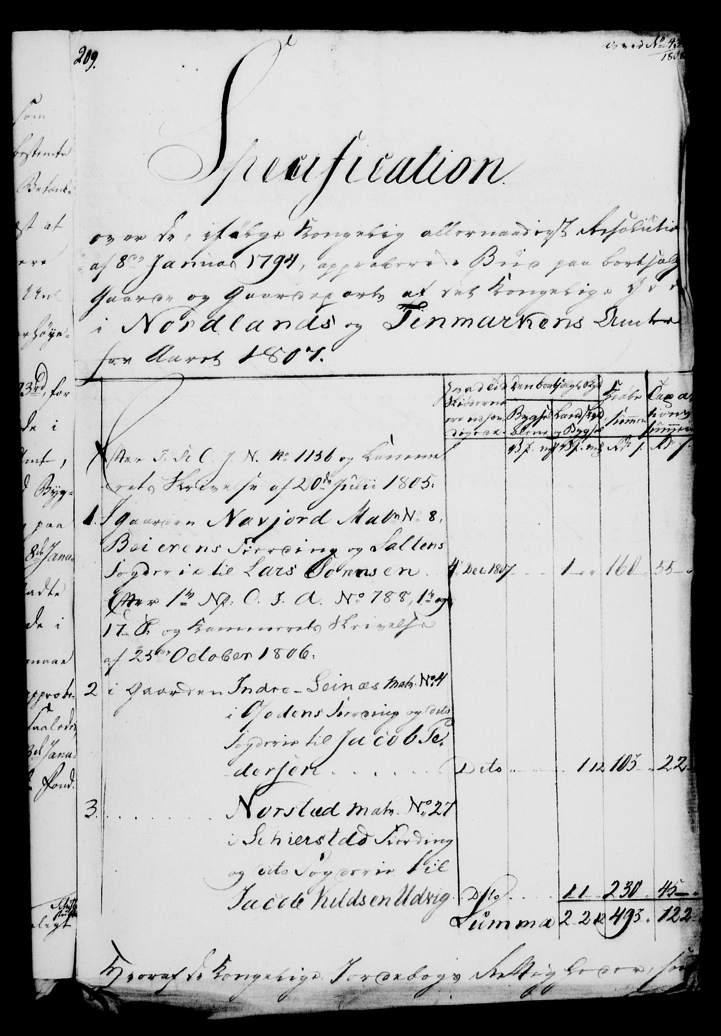 Rentekammeret, Kammerkanselliet, AV/RA-EA-3111/G/Gf/Gfa/L0090: Norsk relasjons- og resolusjonsprotokoll (merket RK 52.90), 1808, s. 231