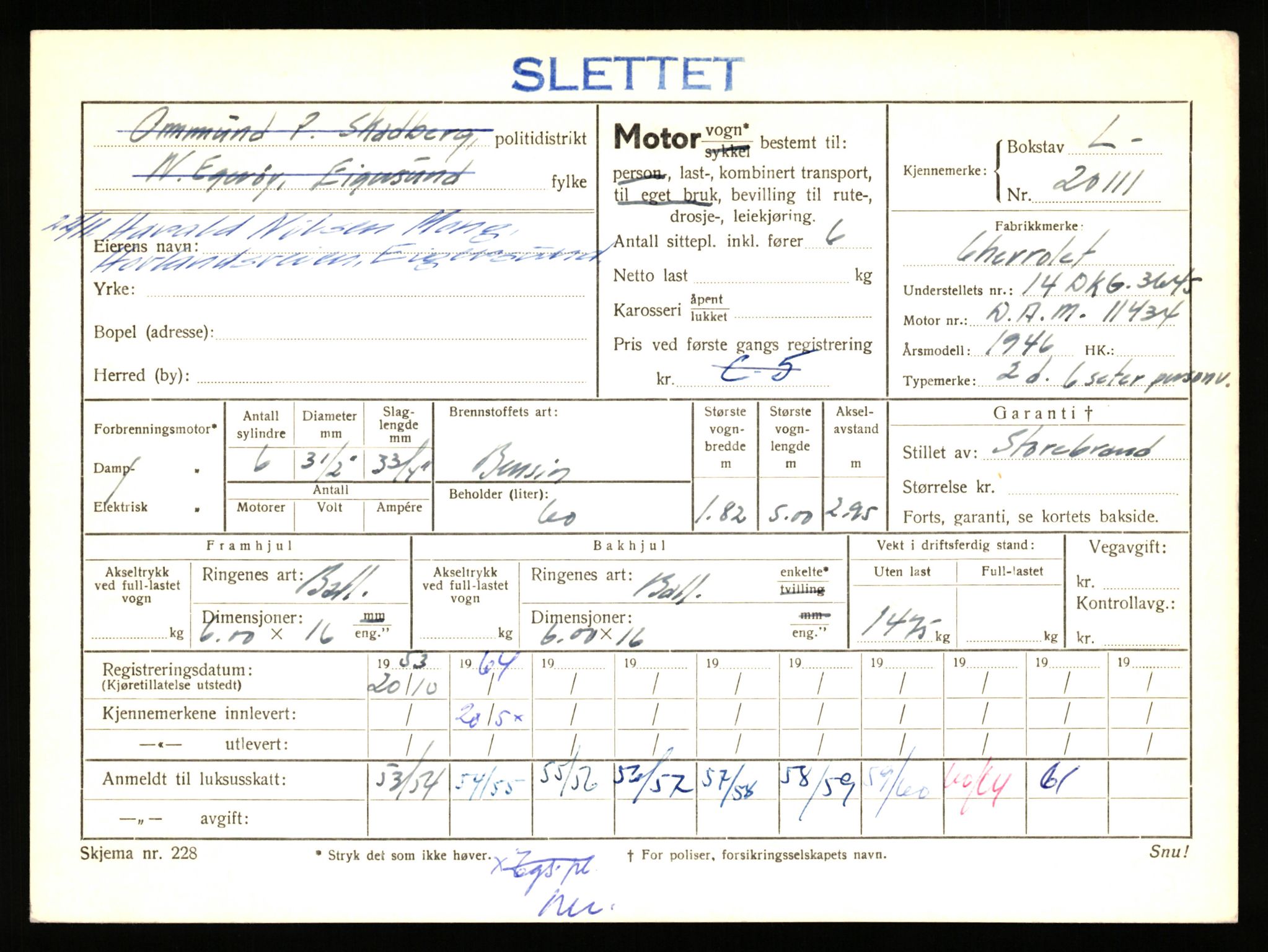 Stavanger trafikkstasjon, AV/SAST-A-101942/0/F/L0036: L-20000 - L-20499, 1930-1971, s. 505