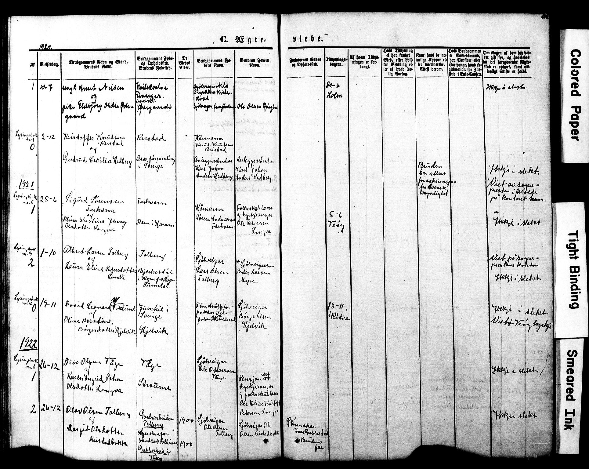 Ministerialprotokoller, klokkerbøker og fødselsregistre - Møre og Romsdal, AV/SAT-A-1454/550/L0618: Klokkerbok nr. 550C01, 1870-1927, s. 206